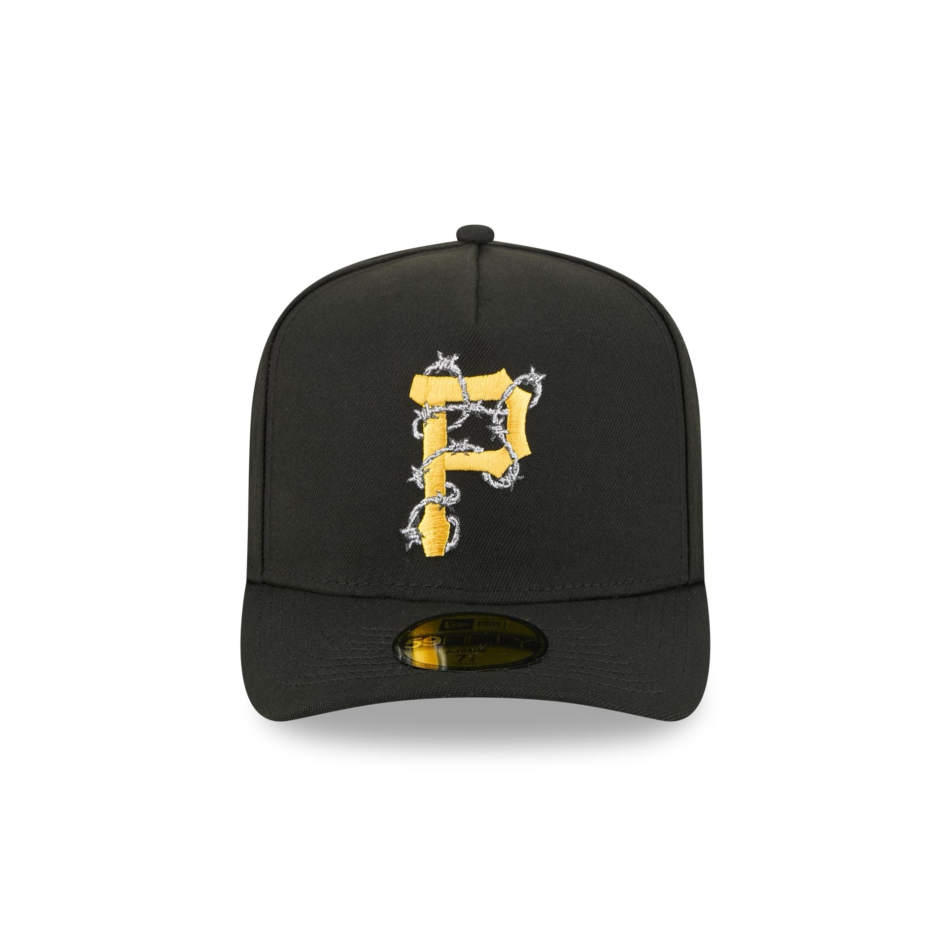 Pittsburgh Pirates Barbed Wire 59FIFTY A-Frame Fitted Hat