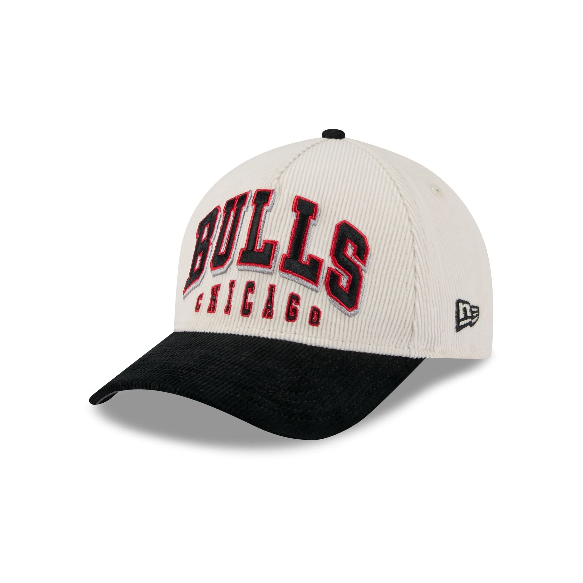 Chicago Bulls Stacked Corduroy 9FORTY M-Crown A-Frame Snapback Hat