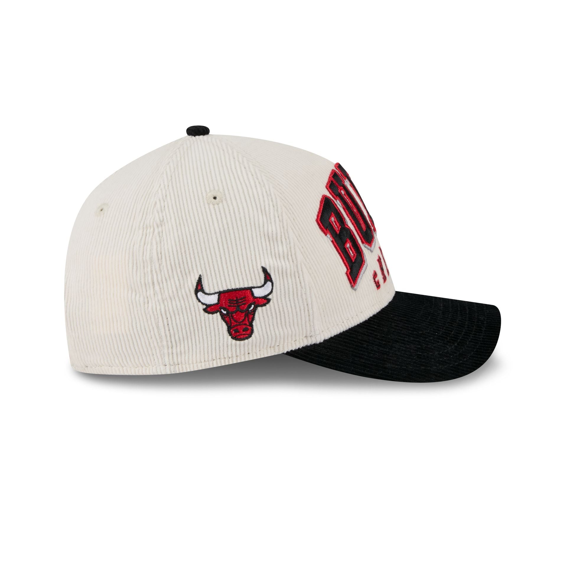 Chicago Bulls Stacked Corduroy 9FORTY M-Crown A-Frame Snapback Hat
