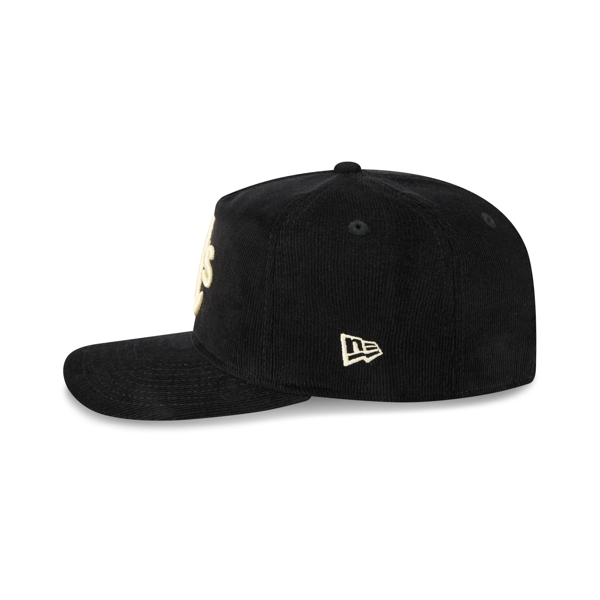 Athletics Nostalgic Black Corduroy 19TWENTY Adjustable Hat