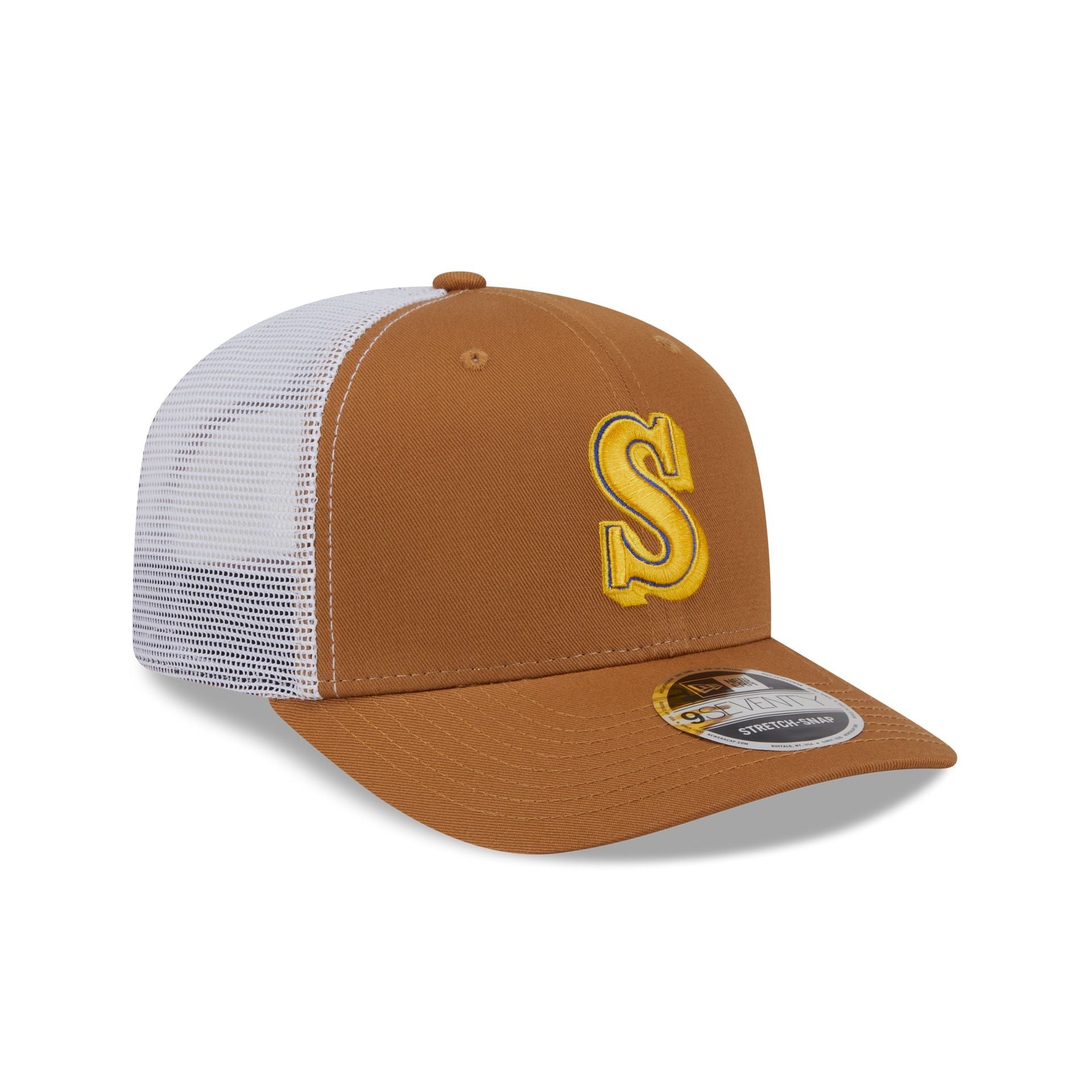 Seattle Mariners Bronze 9SEVENTY Trucker Hat