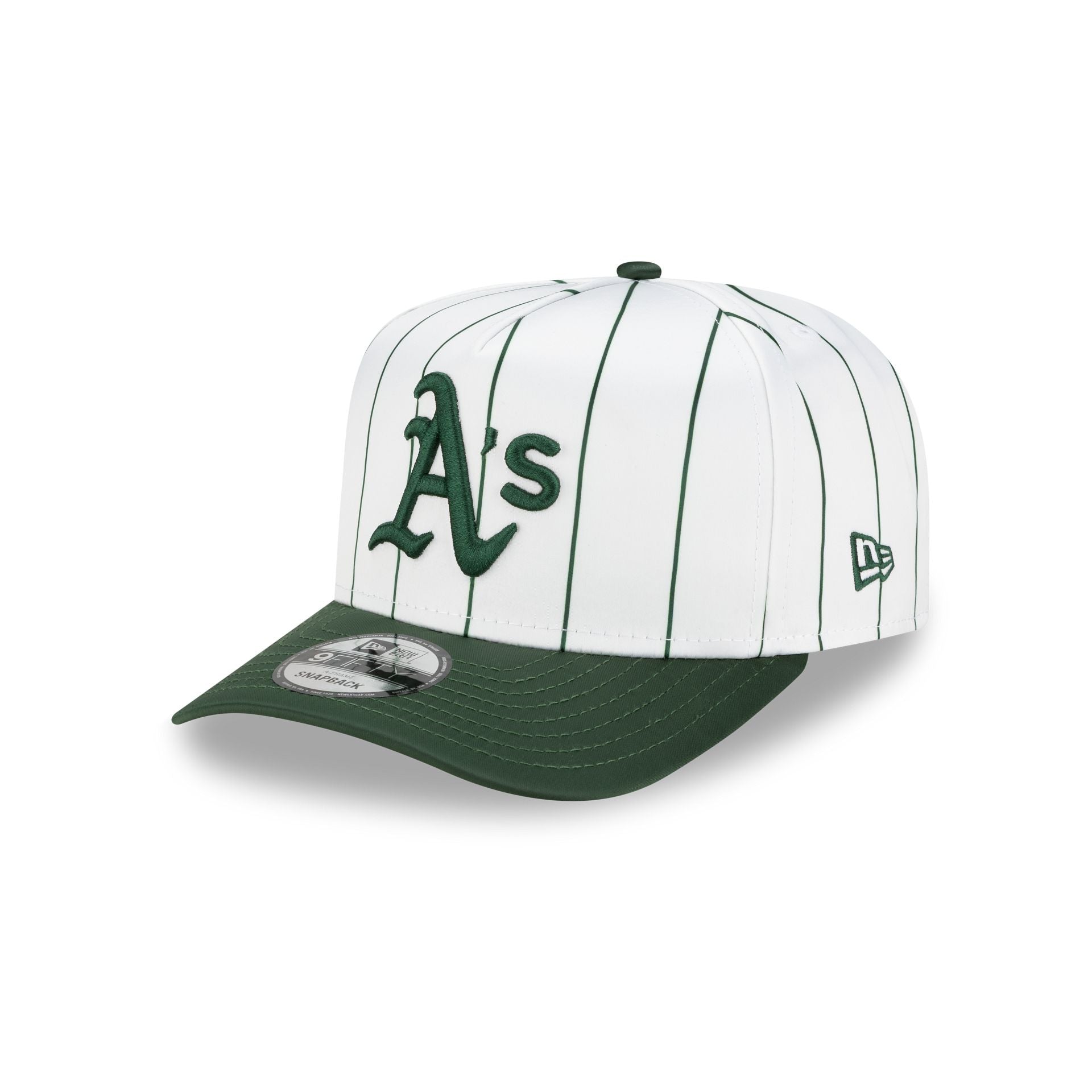 Athletics Satin Pinstripe 9FIFTY A-Frame Snapback Hat