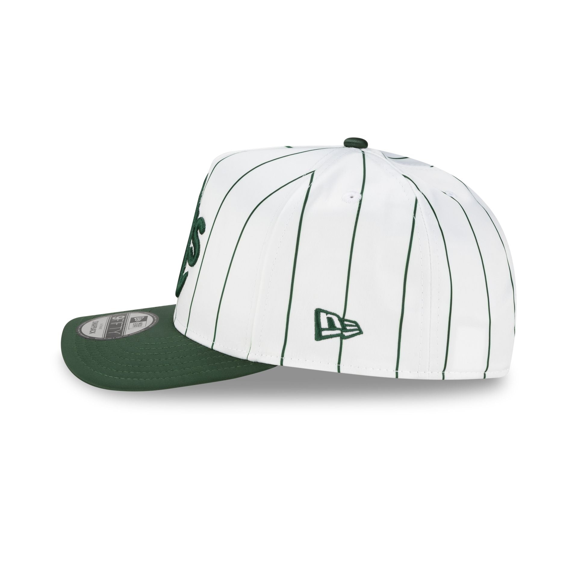 Athletics Satin Pinstripe 9FIFTY A-Frame Snapback Hat