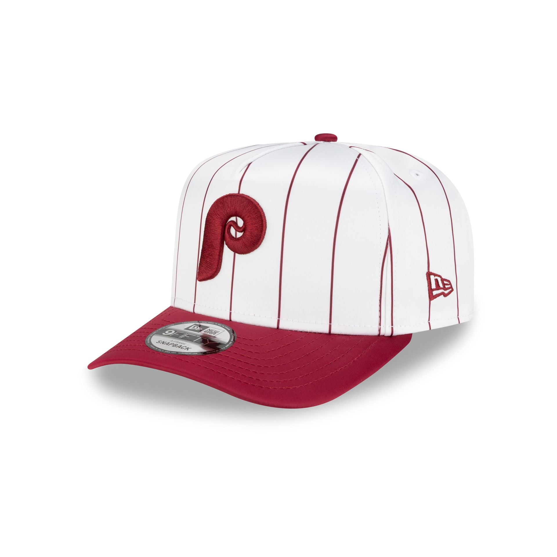 Philadelphia Phillies Satin Pinstripe 9FIFTY A-Frame Snapback Hat