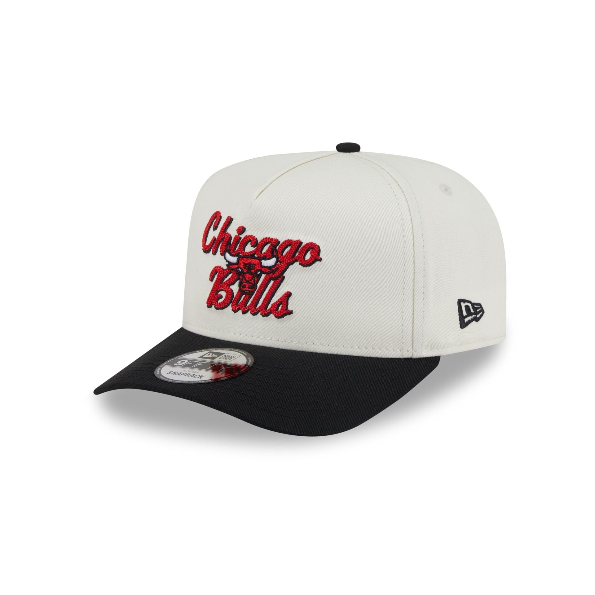 Chicago Bulls Chainstitch 9FIFTY A-Frame Snapback Hat