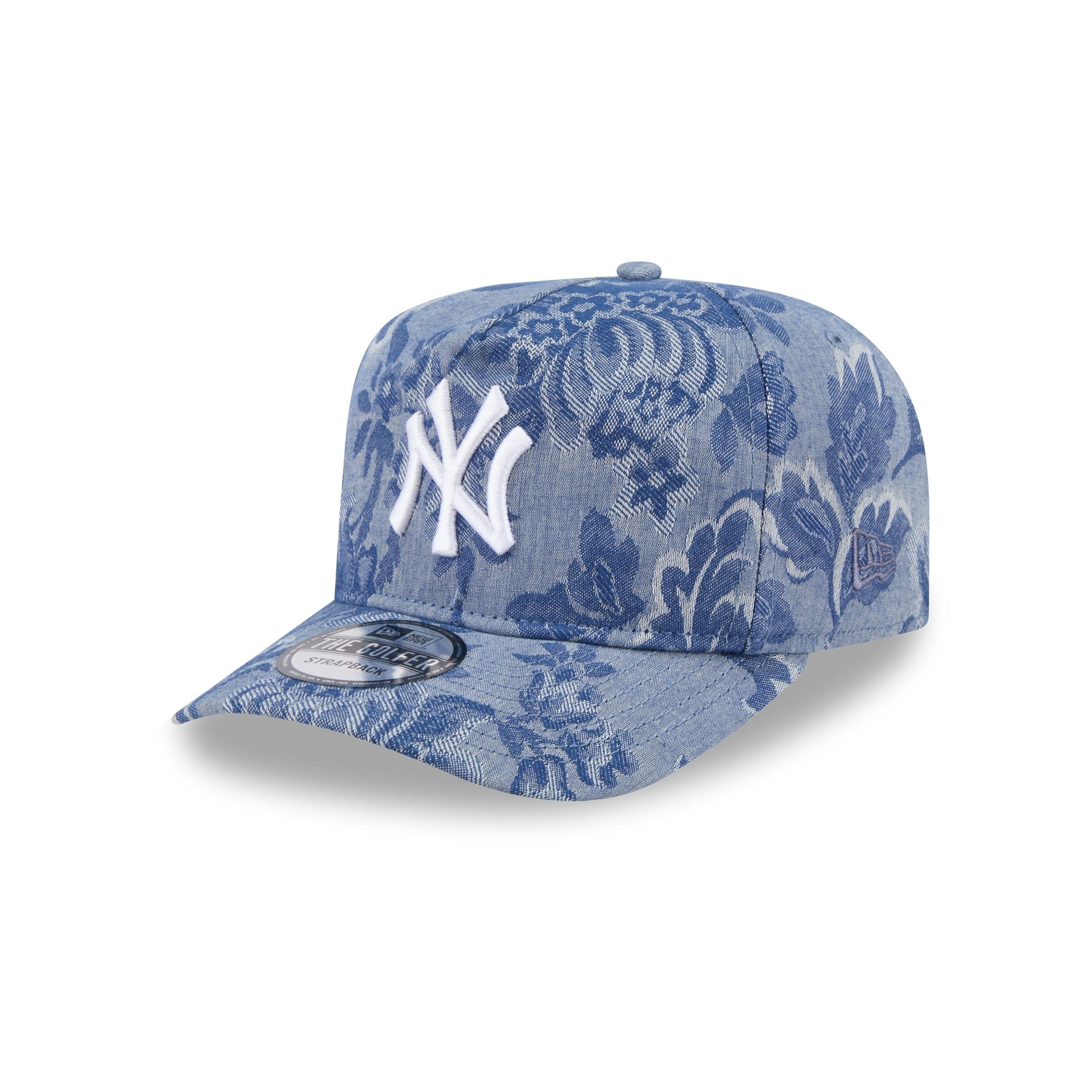 New York Yankees Denim Jacquard Golfer Hat