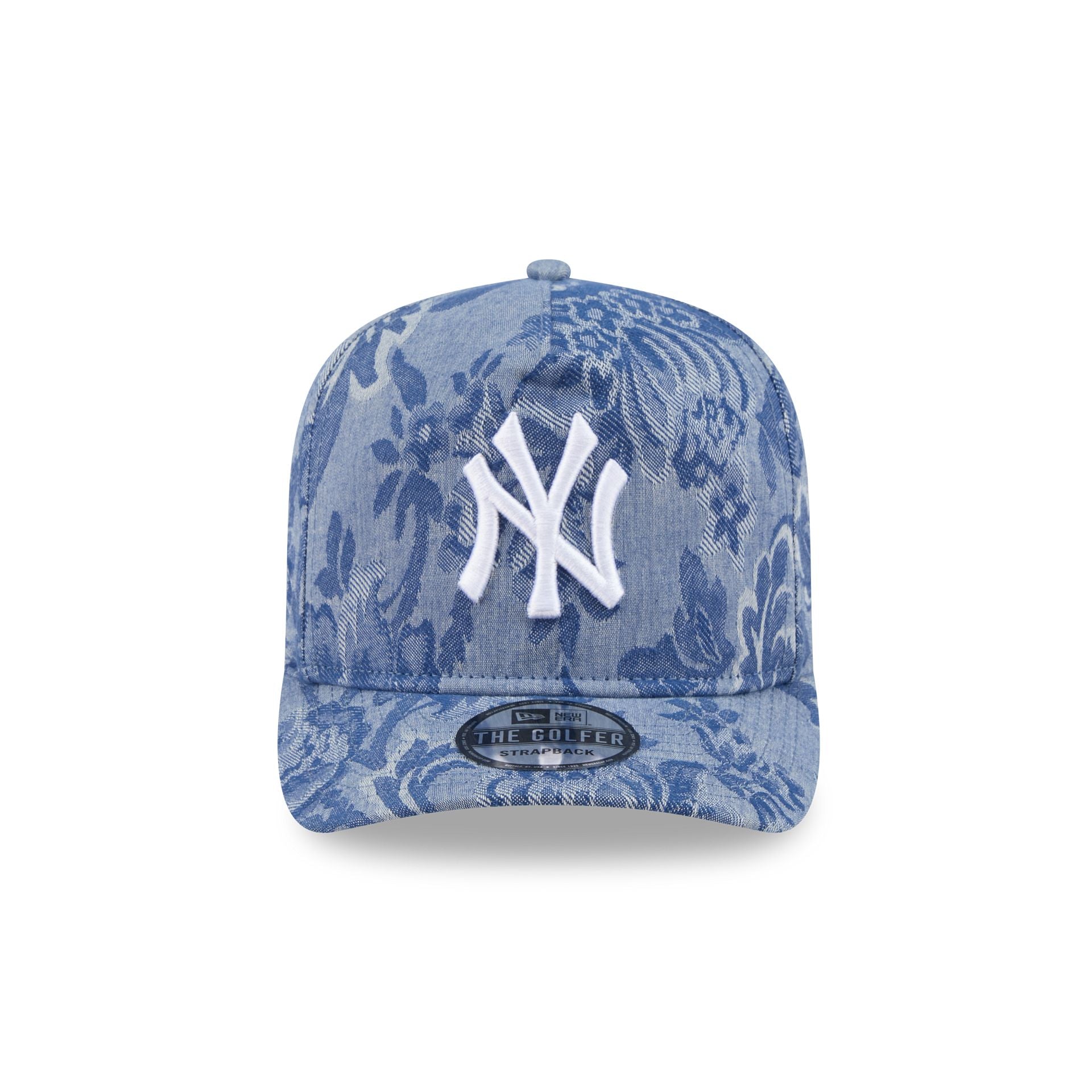 New York Yankees Denim Jacquard Golfer Hat