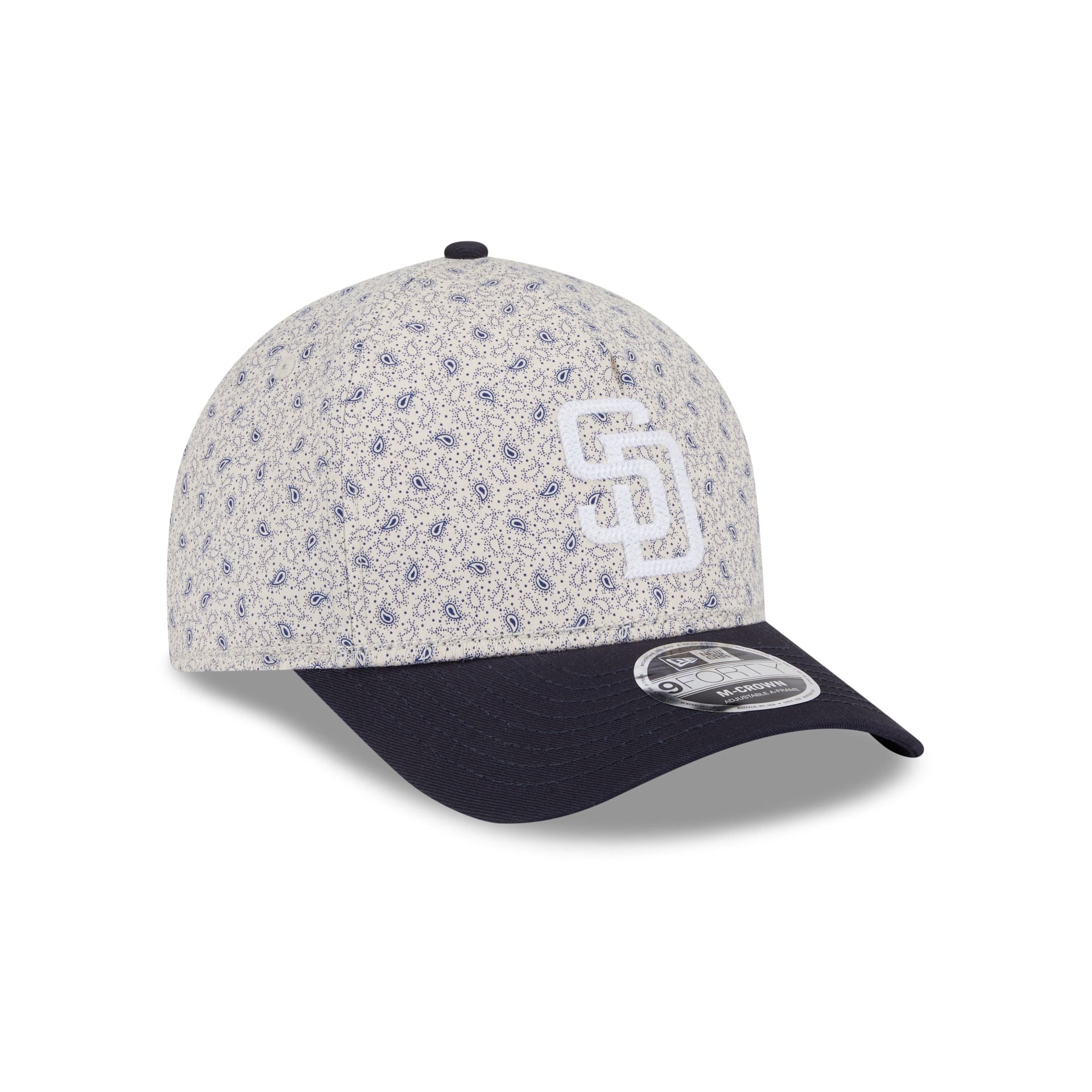 San Diego Padres Micro Print 9FORTY M-Crown A-Frame Adjustable Hat
