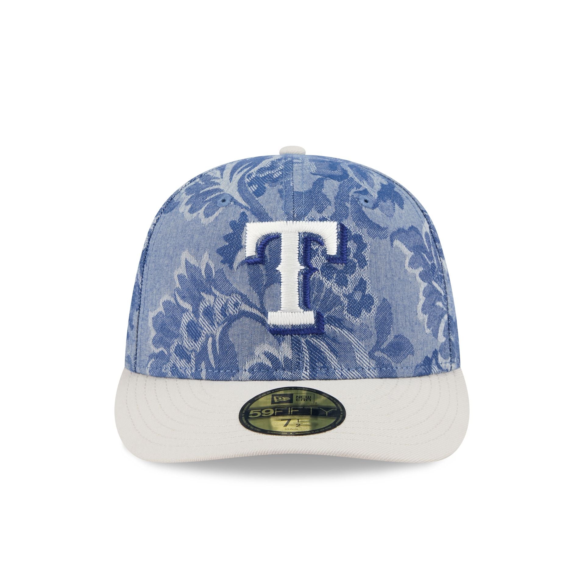 Texas Rangers Two-Tone Denim 59FIFTY Fitted Hat