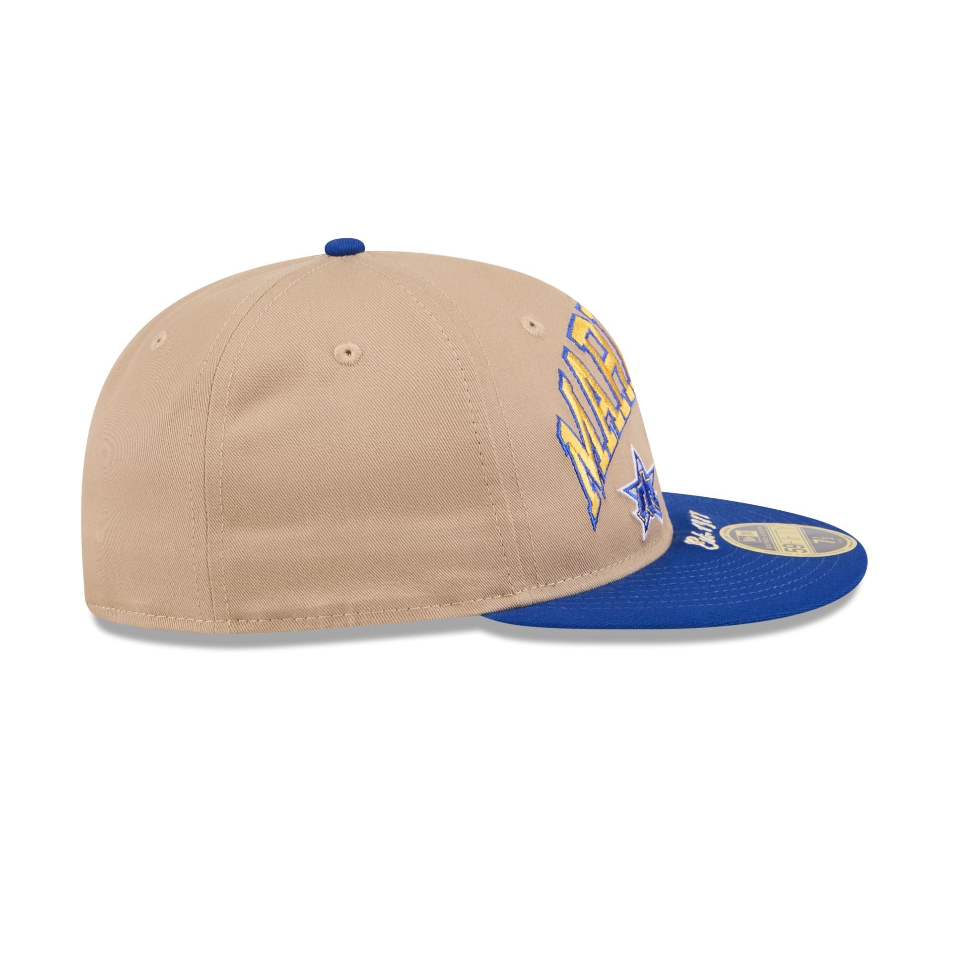 Seattle Mariners Camel Retro Crown 59FIFTY Fitted Hat