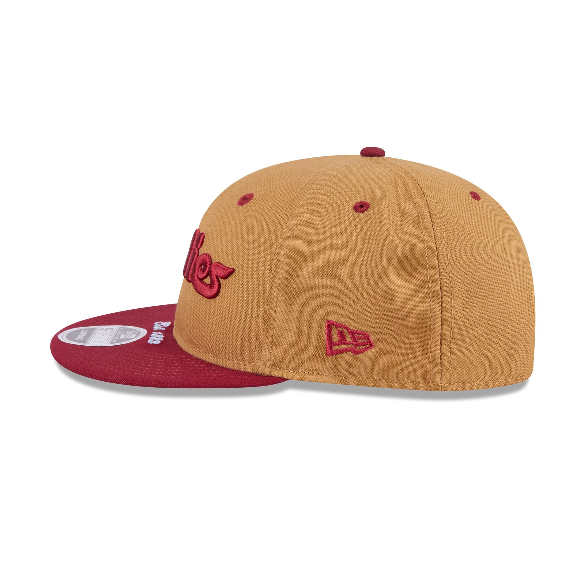 Philadelphia Phillies Wheat Retro Crown 9FIFTY Snapback Hat
