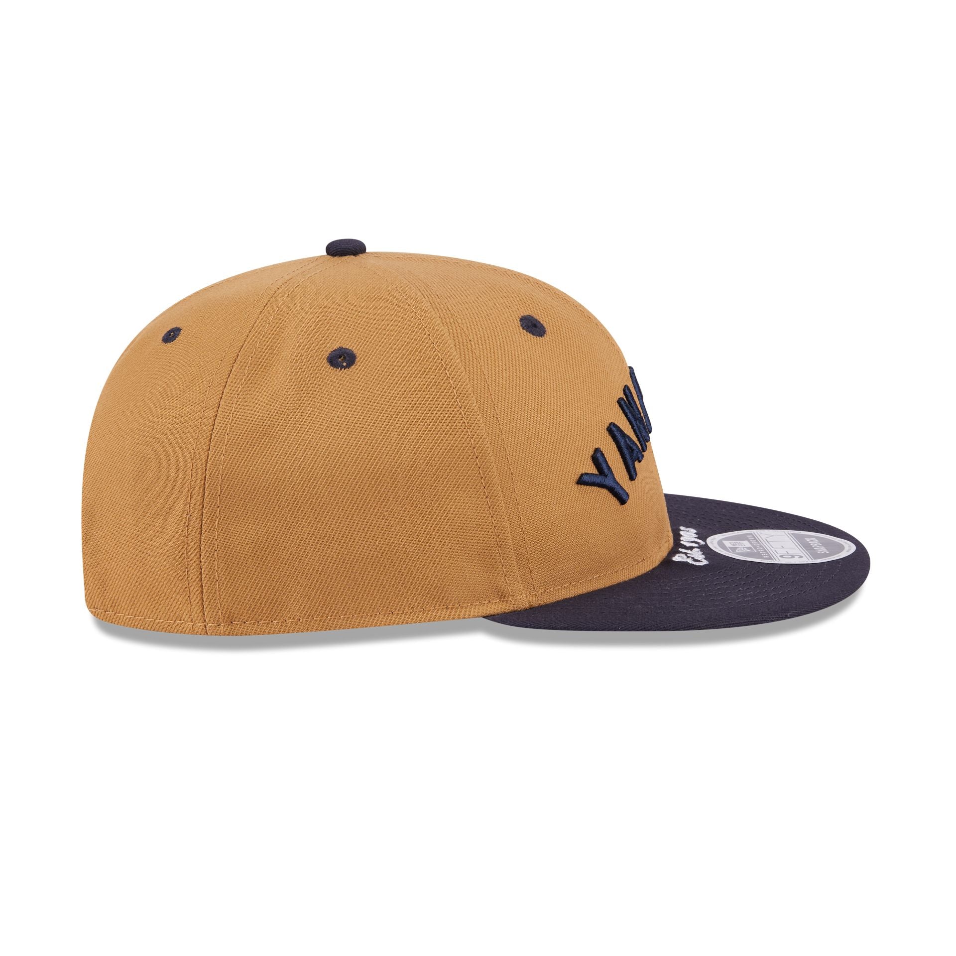 New York Yankees Wheat Retro Crown 9FIFTY Snapback Hat