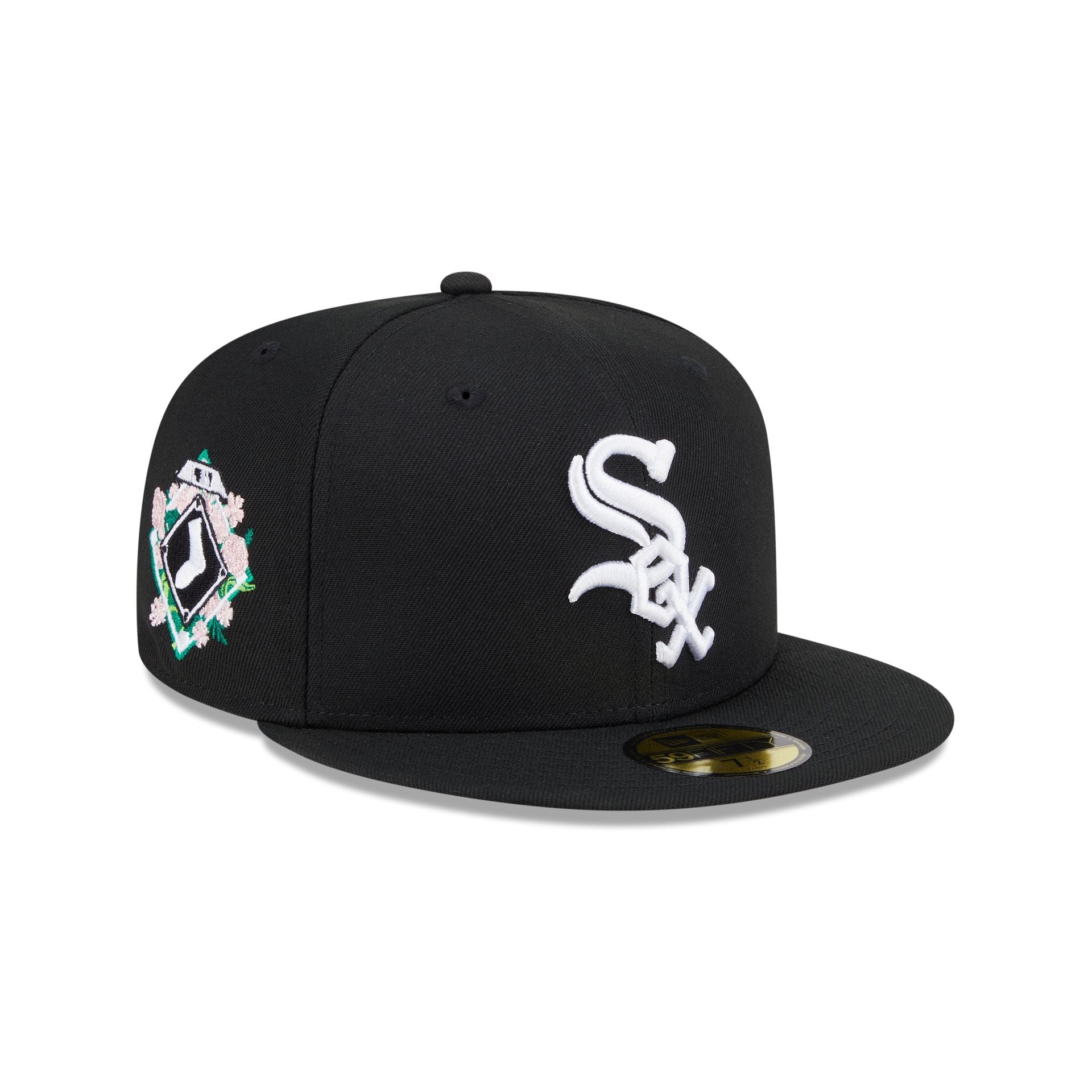 Chicago White Sox Floral Undervisor 59FIFTY Fitted Hat