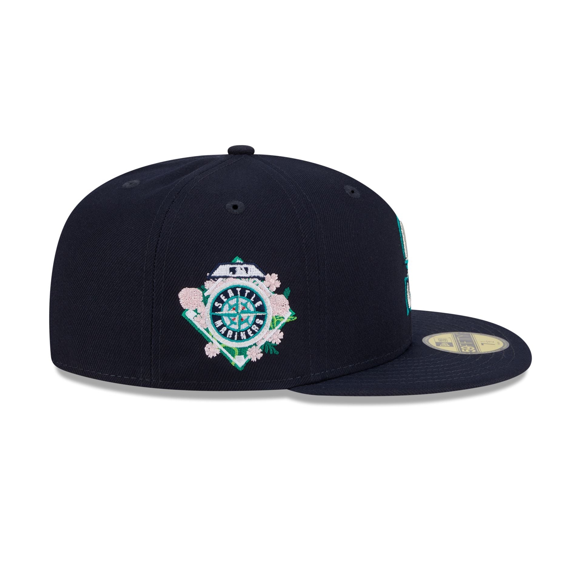 Seattle Mariners Floral Undervisor 59FIFTY Fitted Hat