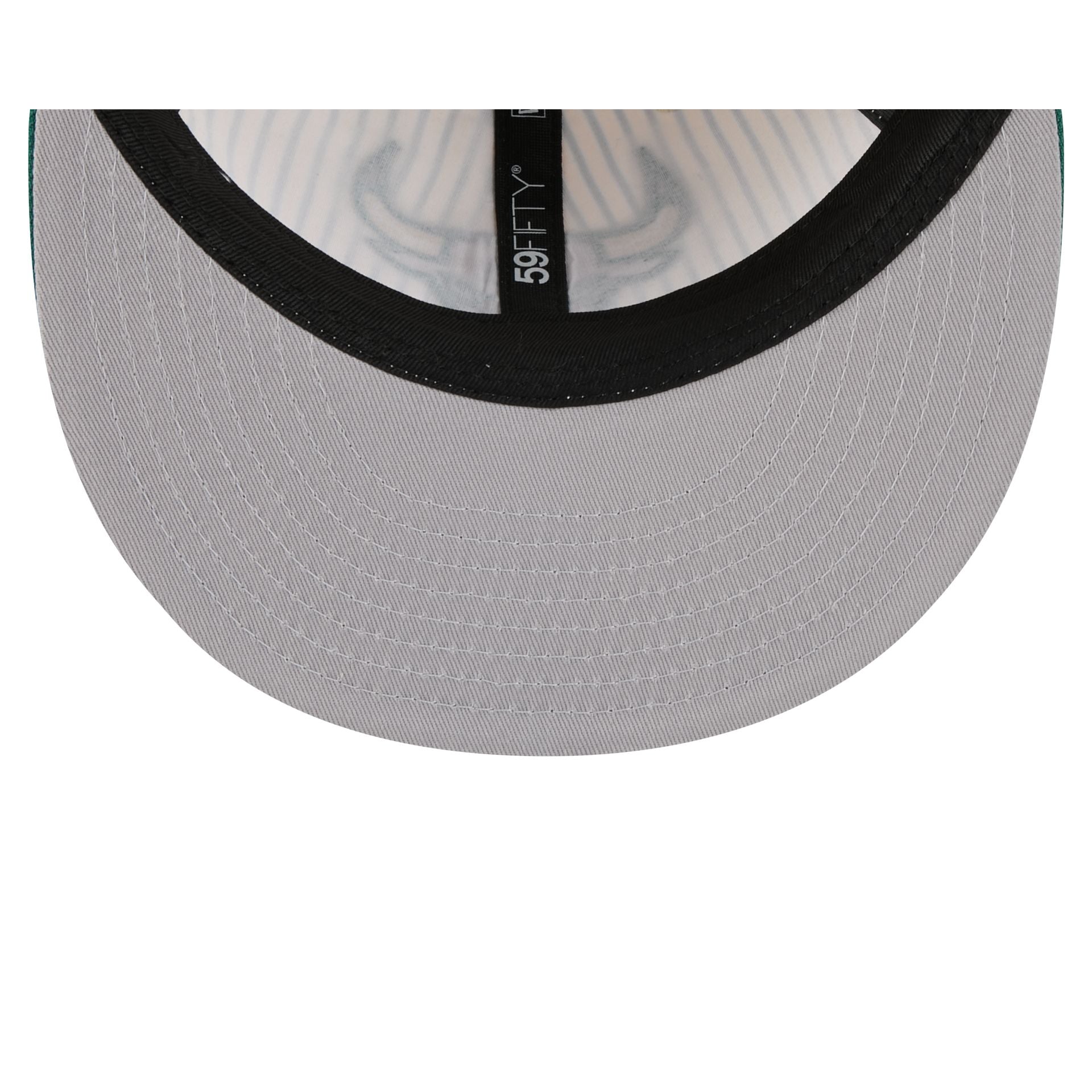 Just Caps Seersucker Chicago Bulls Retro Crown 59FIFTY Fitted Hat