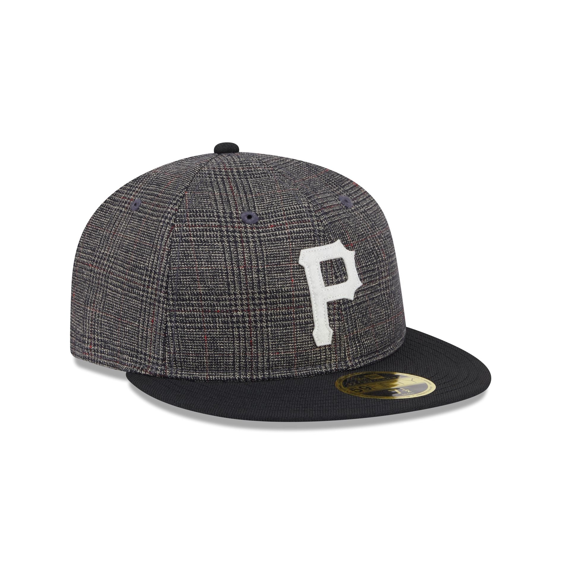 Pittsburgh Pirates Plaid Retro Crown 59FIFTY Fitted Hat