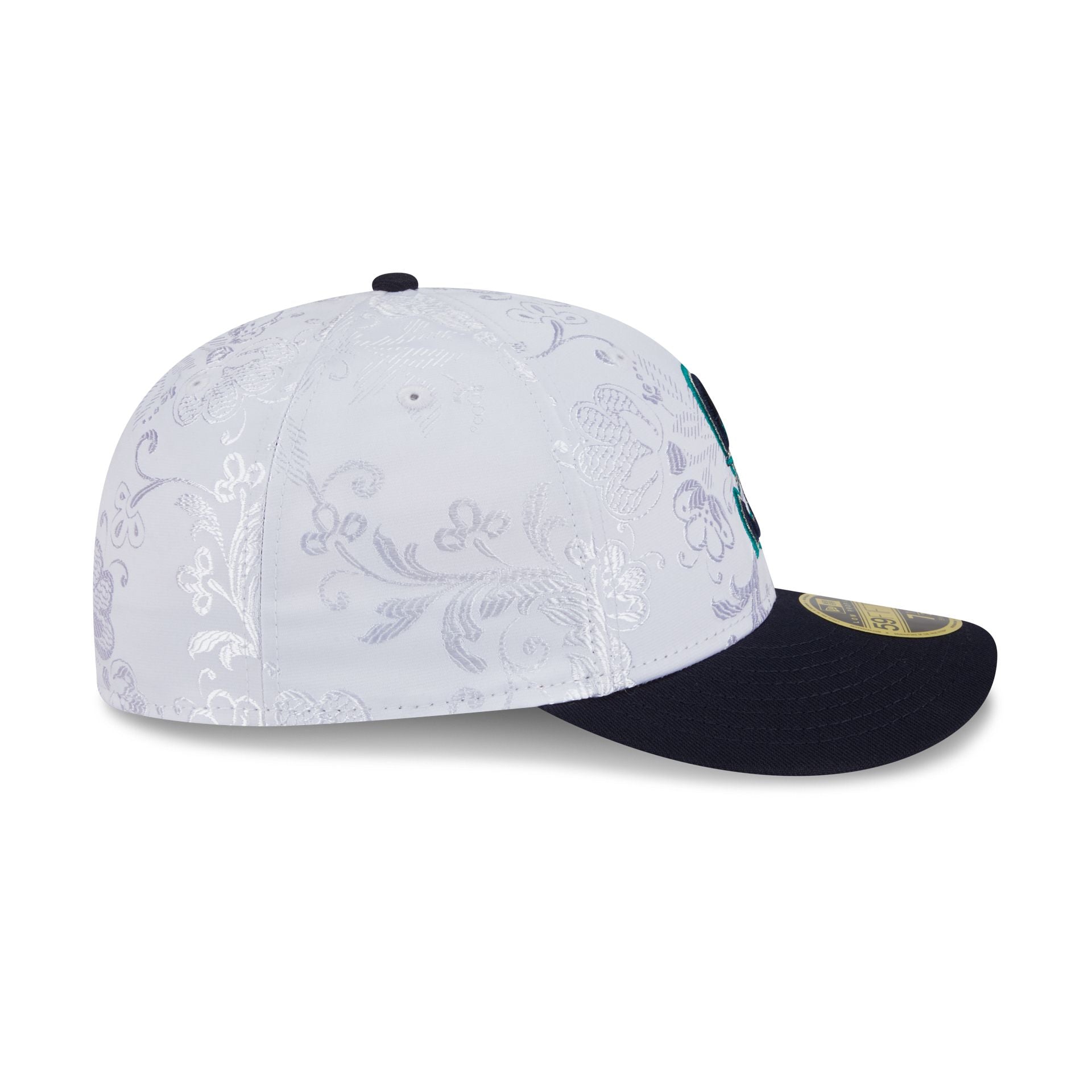 Seattle Mariners Floral Shine Low Profile 59FIFTY Fitted Hat