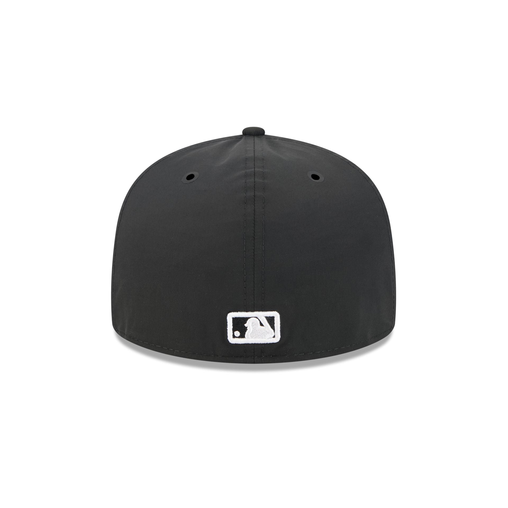 San Francisco Giants Black Poly Rope Split Panel 59FIFTY Fitted Hat