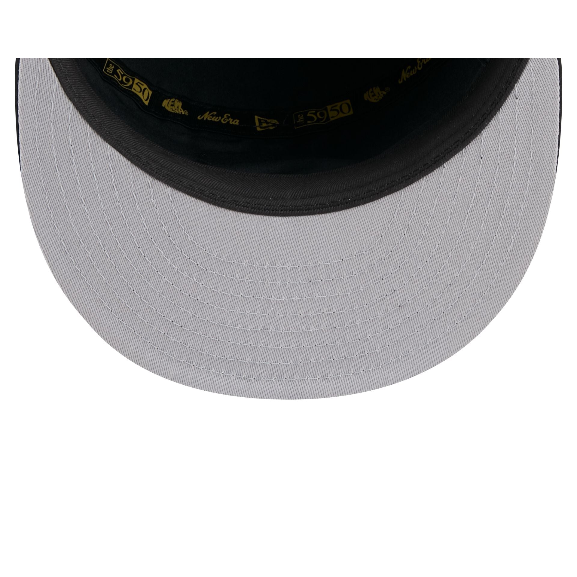 Boston Red Sox Black Poly Rope Split Panel 59FIFTY Fitted Hat