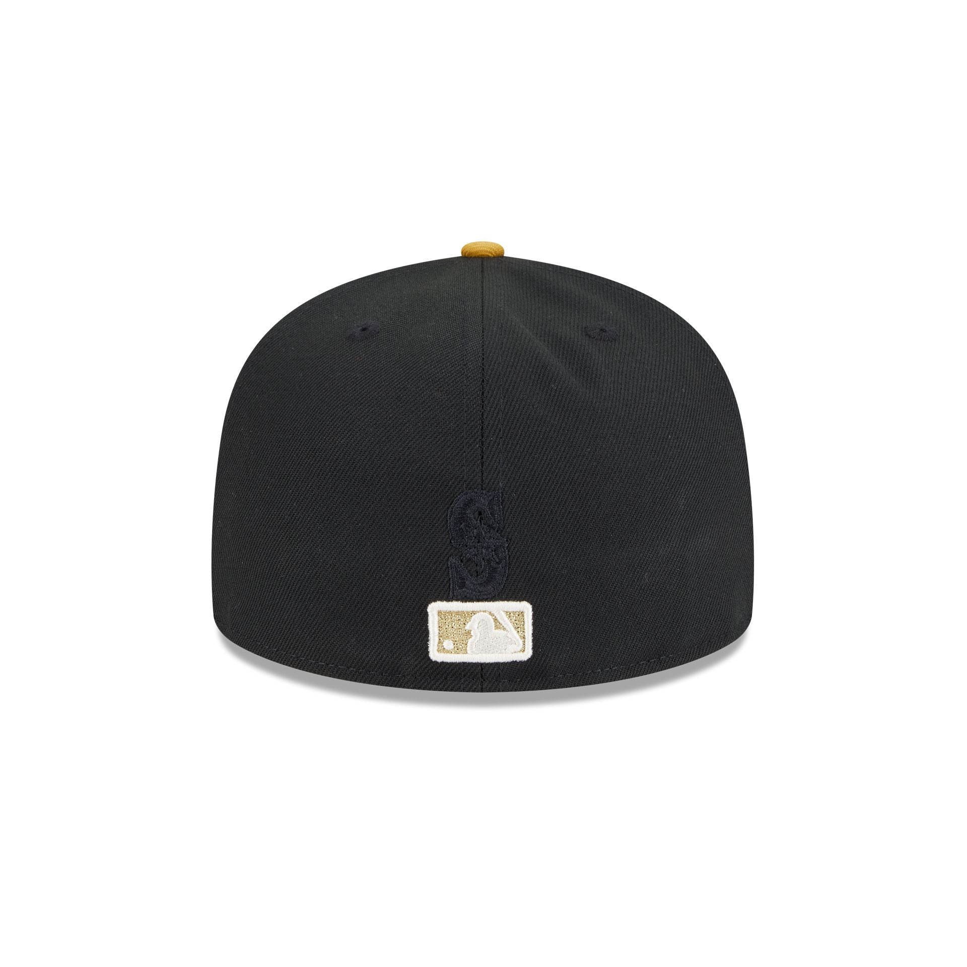 Seattle Mariners Metallic Gold Logo 59FIFTY Fitted Hat