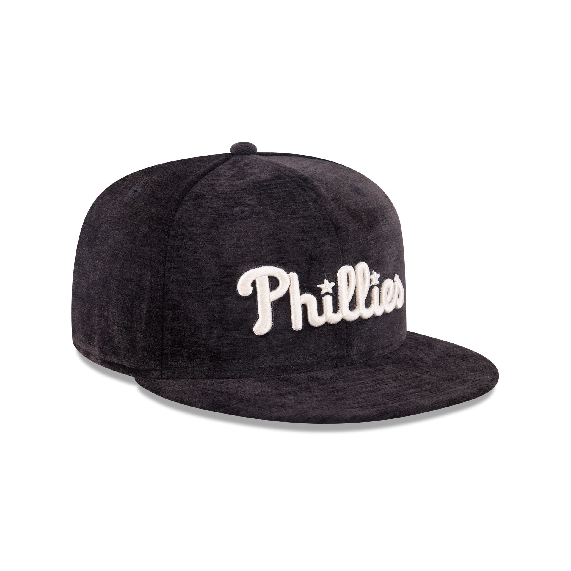 Philadelphia Phillies Black Velvet 59FIFTY Fitted Hat