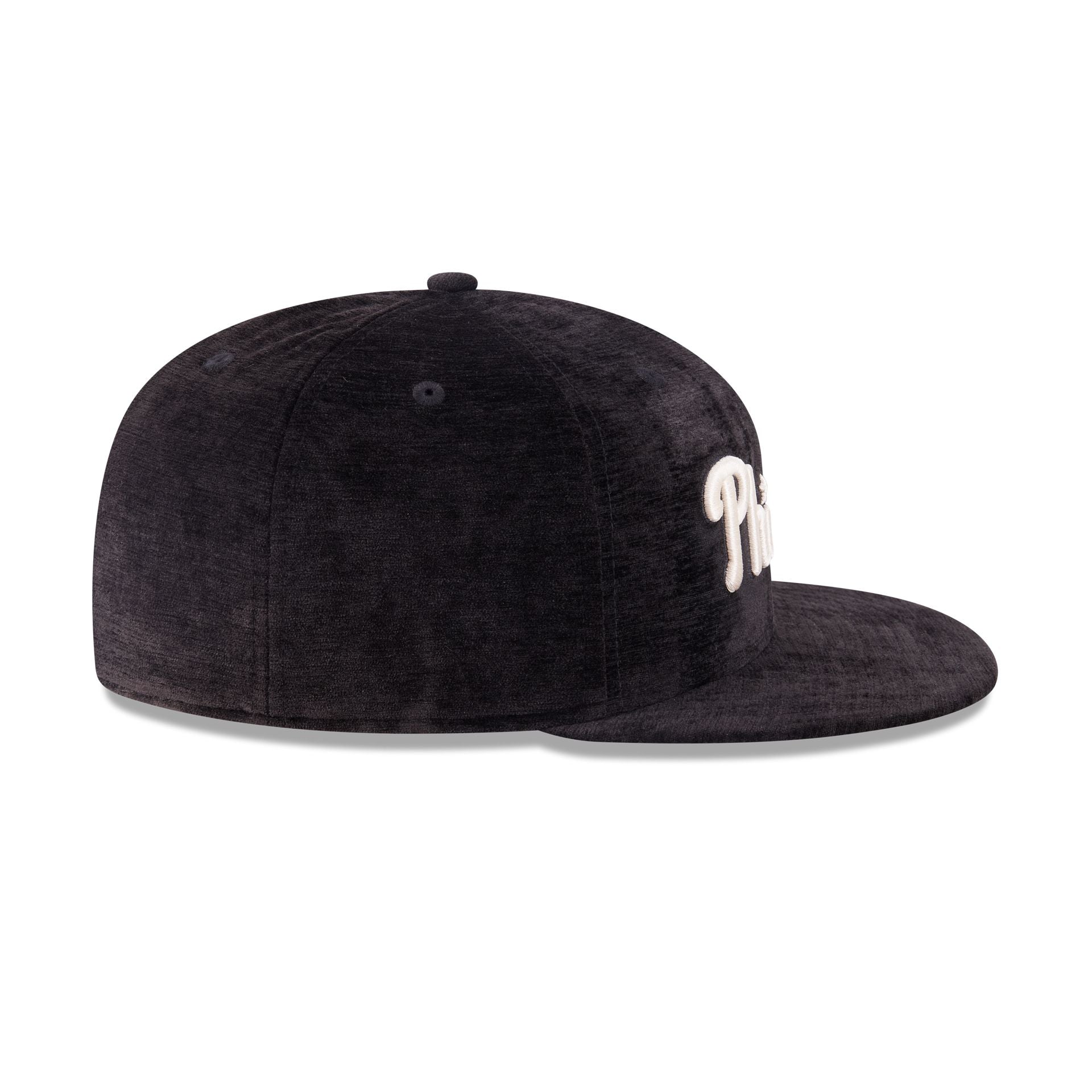 Philadelphia Phillies Black Velvet 59FIFTY Fitted Hat