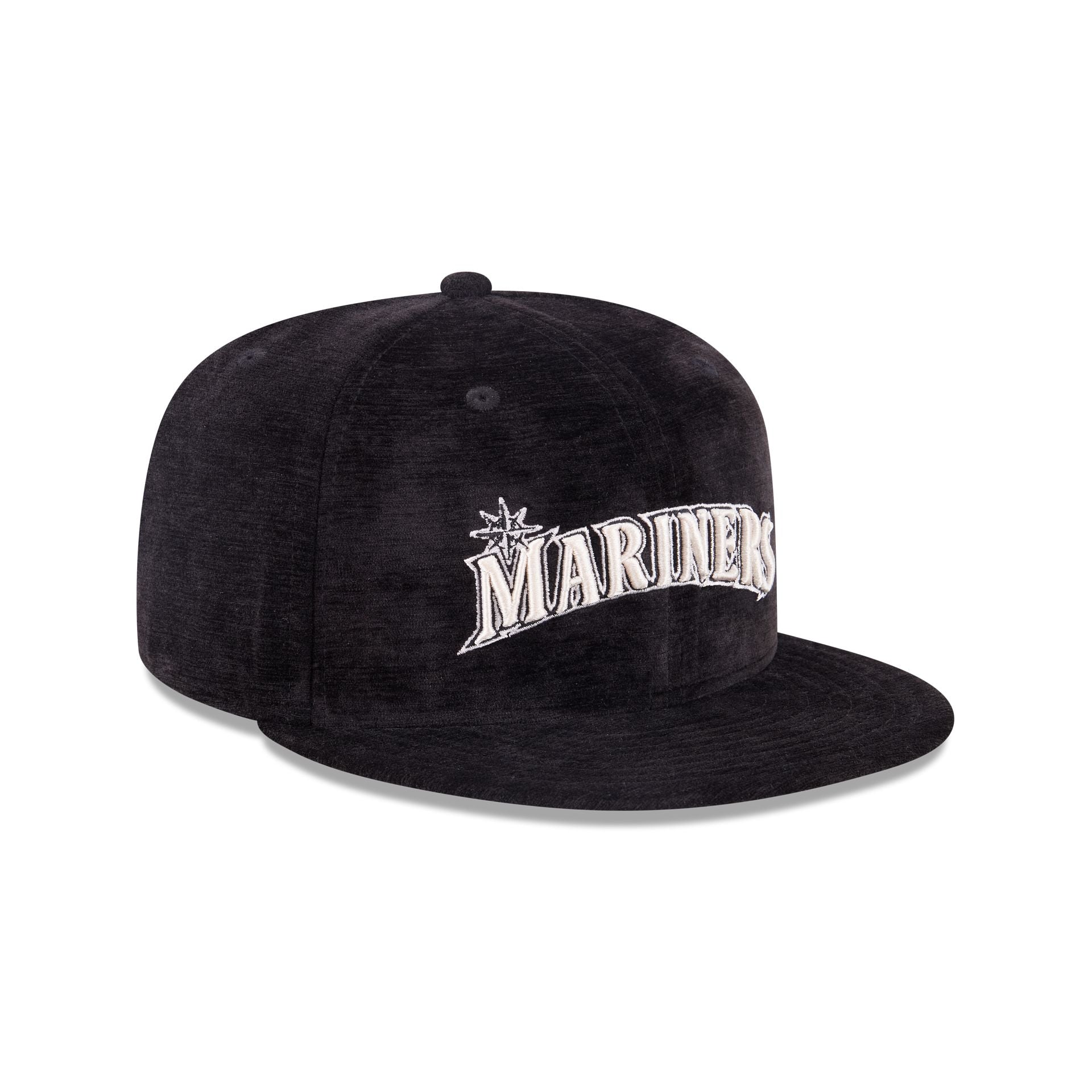 Seattle Mariners Black Velvet 59FIFTY Fitted Hat