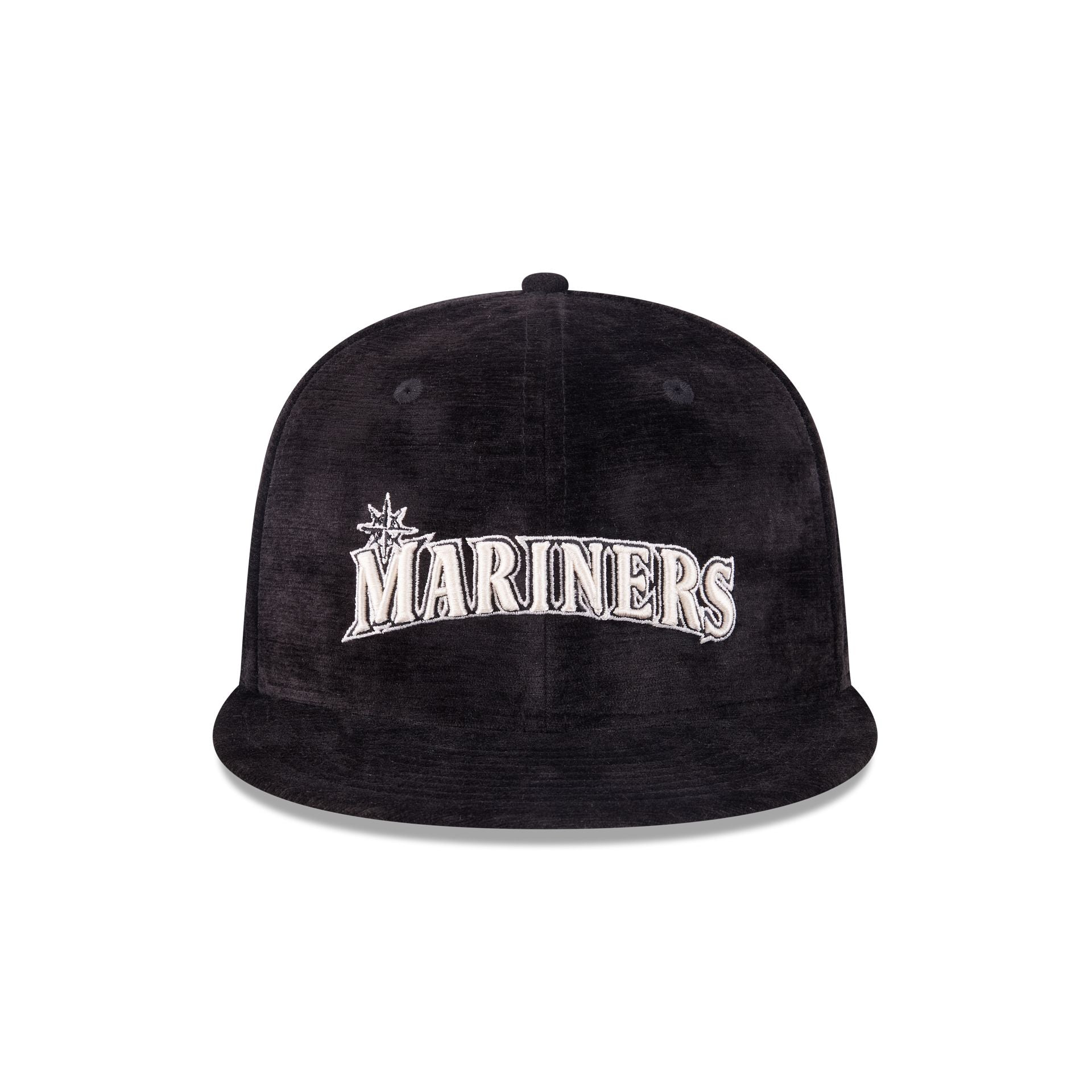 Seattle Mariners Black Velvet 59FIFTY Fitted Hat
