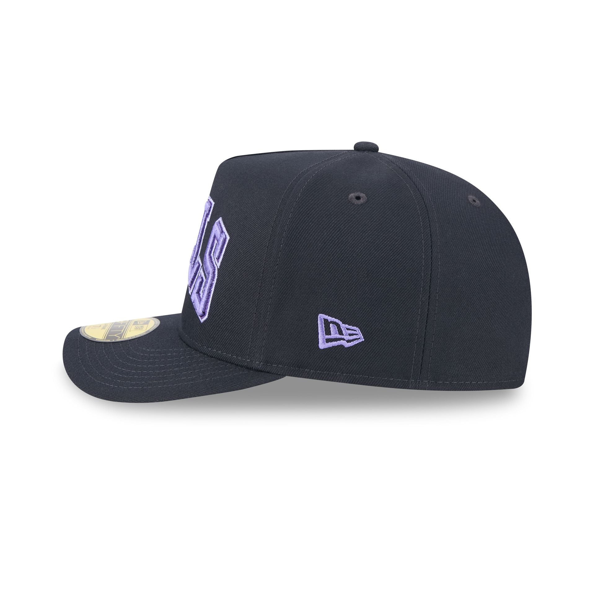 Chicago Bulls Navy Lavender 59FIFTY A-Frame Fitted Hat