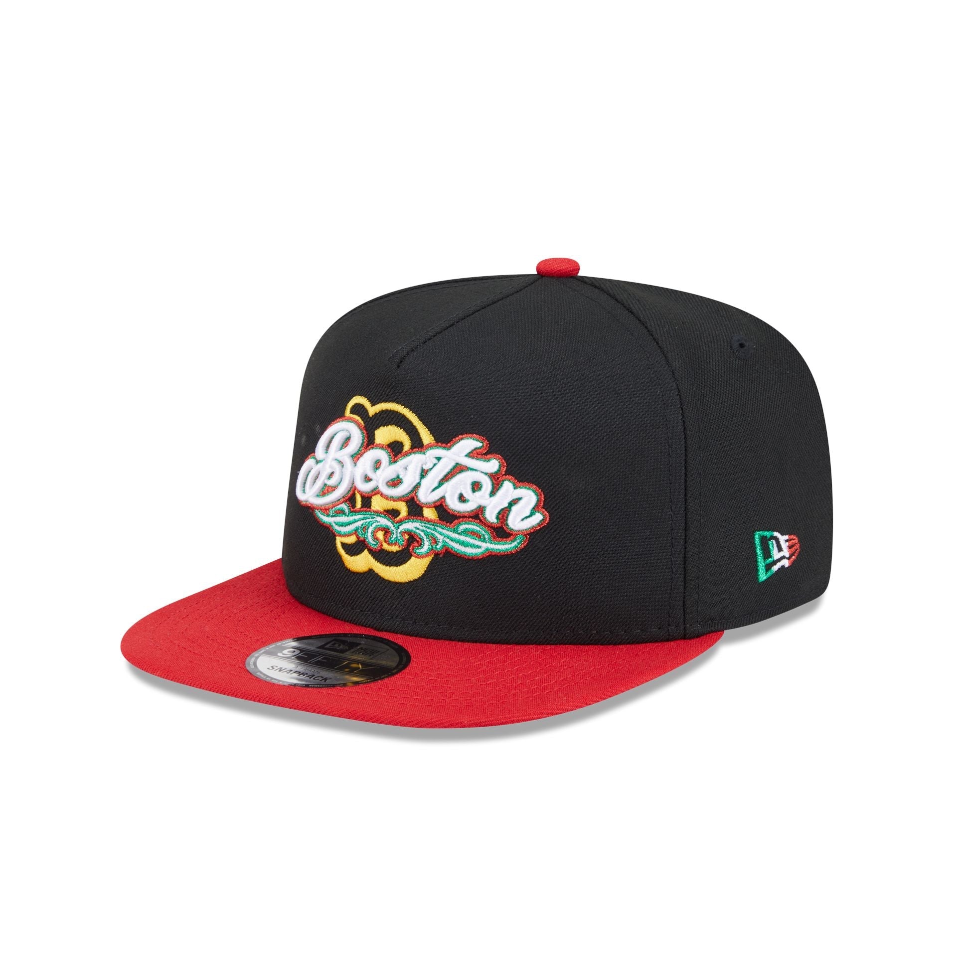 Boston Red Sox City Script 9FIFTY A-Frame Snapback Hat