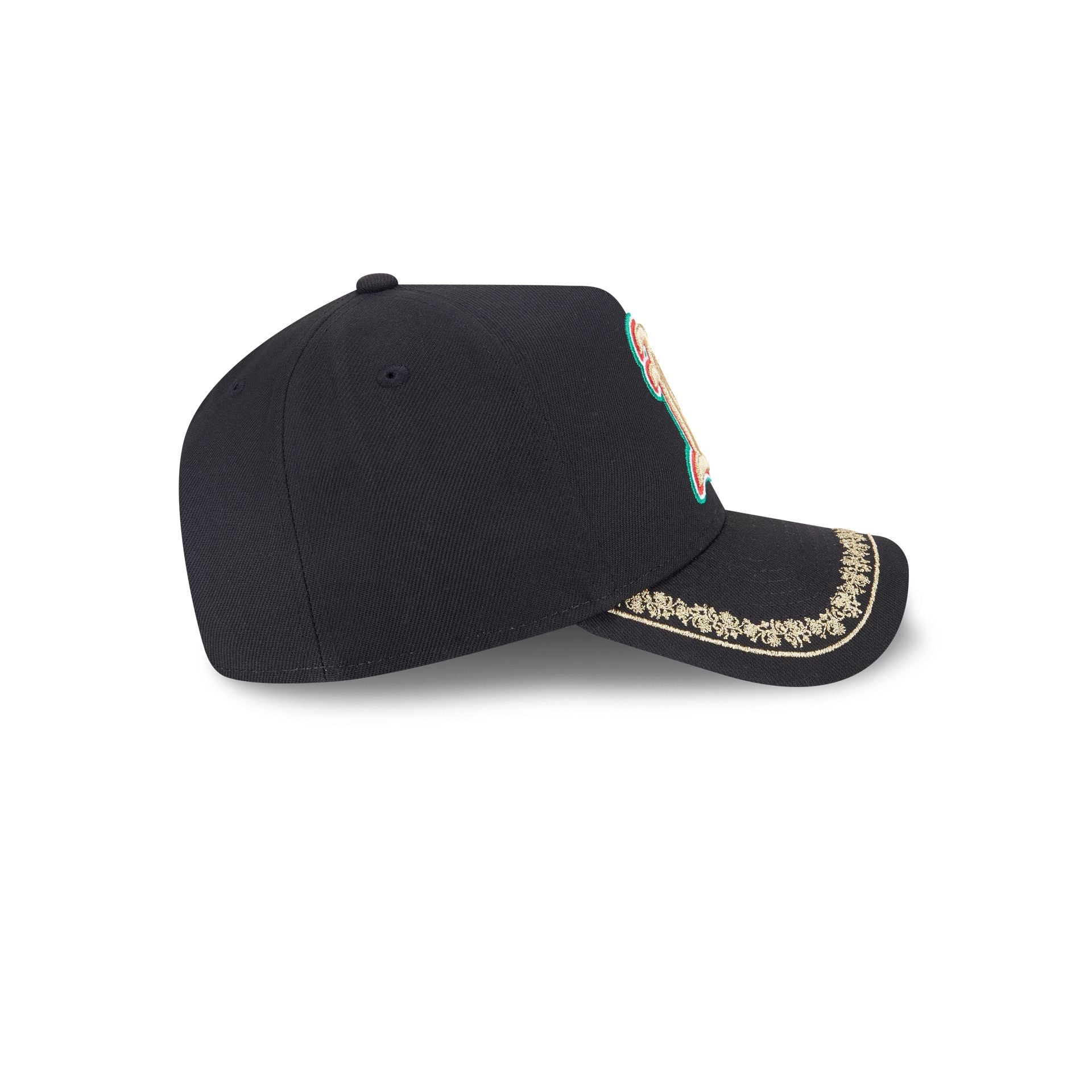 Athletics Ornate Visor 9FORTY A-Frame Snapback Hat