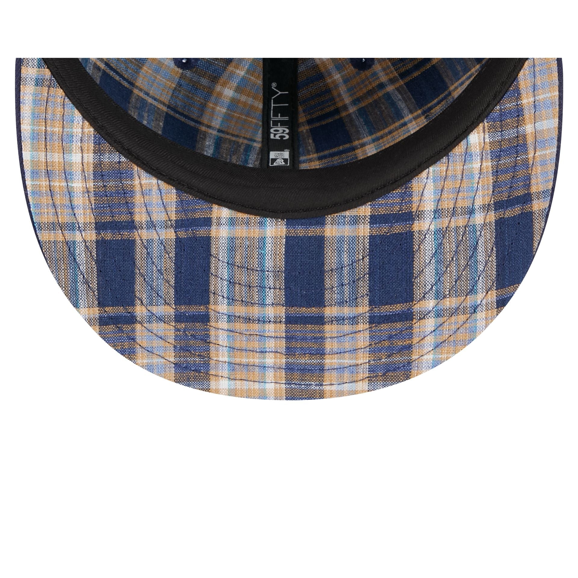 Seattle Mariners Blue Tartan 59FIFTY Fitted Hat