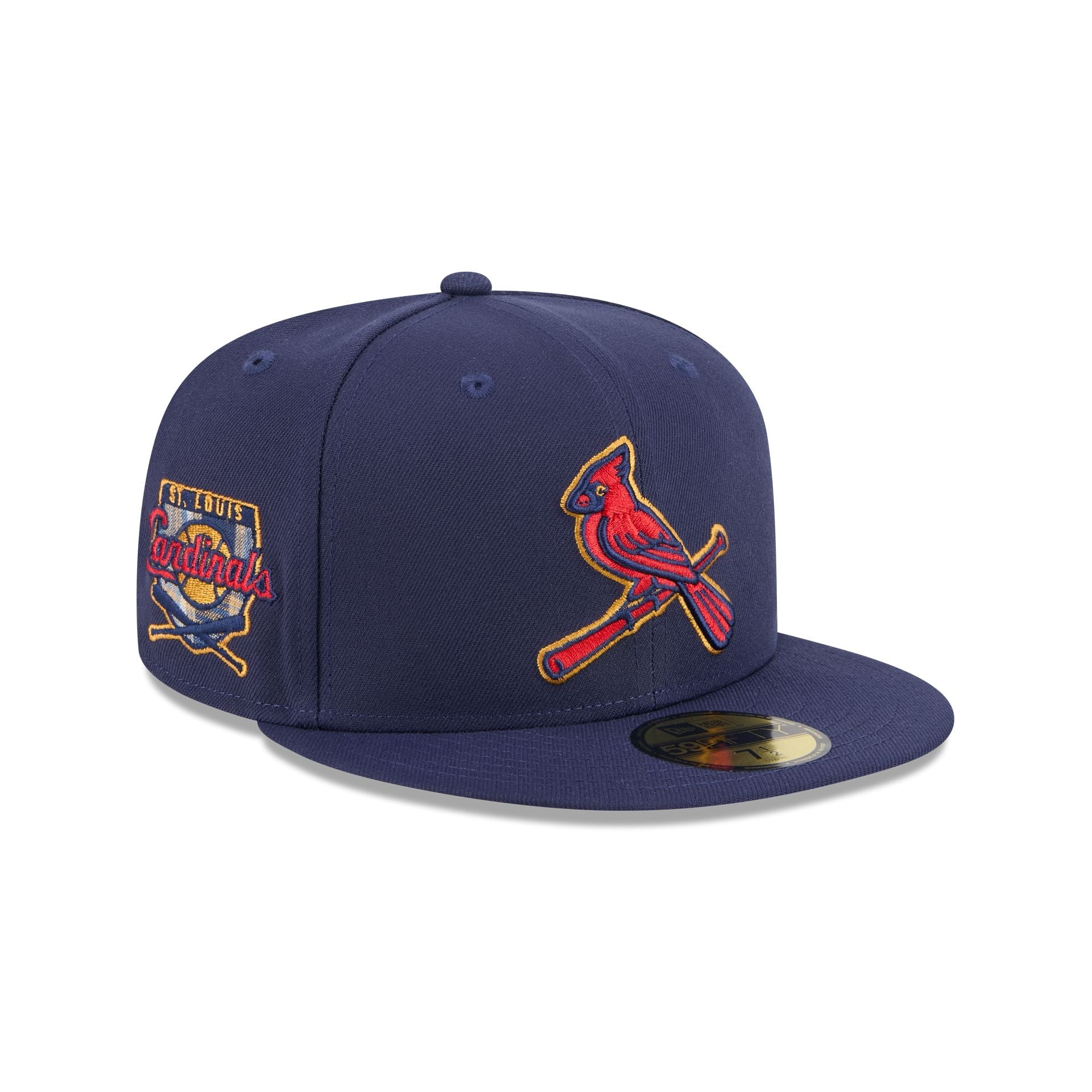 St. Louis Cardinals Blue Tartan 59FIFTY Fitted Hat