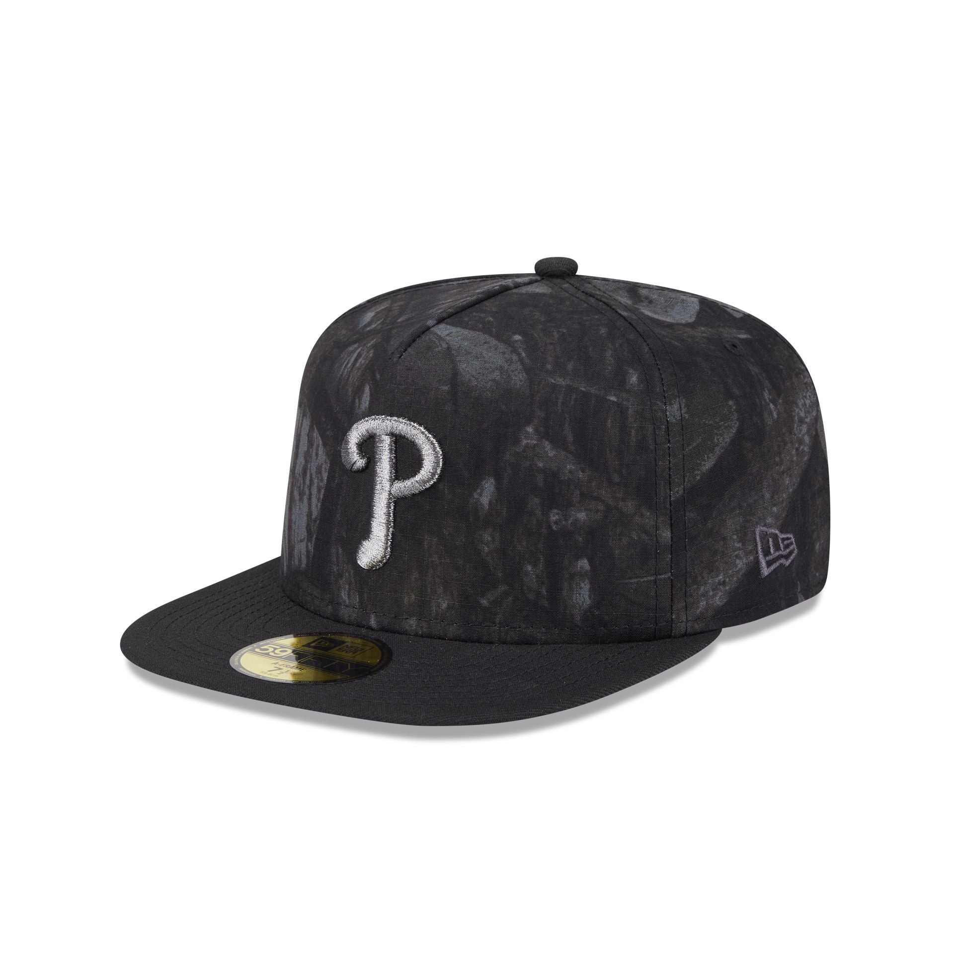 Just Caps Ripstop Camo Philadelphia Phillies 59FIFTY A-Frame Fitted Hat