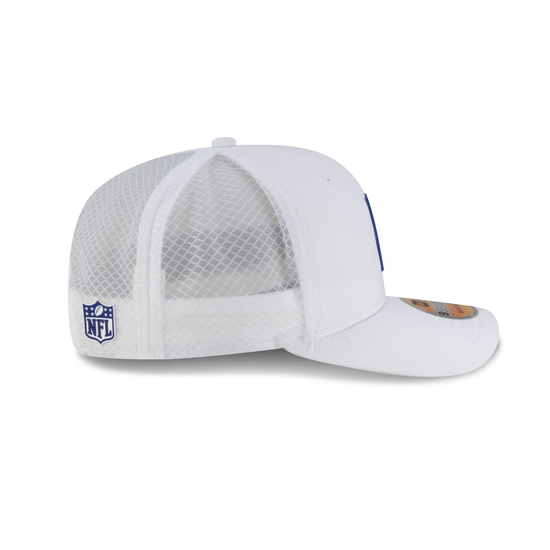 Buffalo Bills 2025 Sideline Hot Weather White 9SEVENTY Trucker Hat