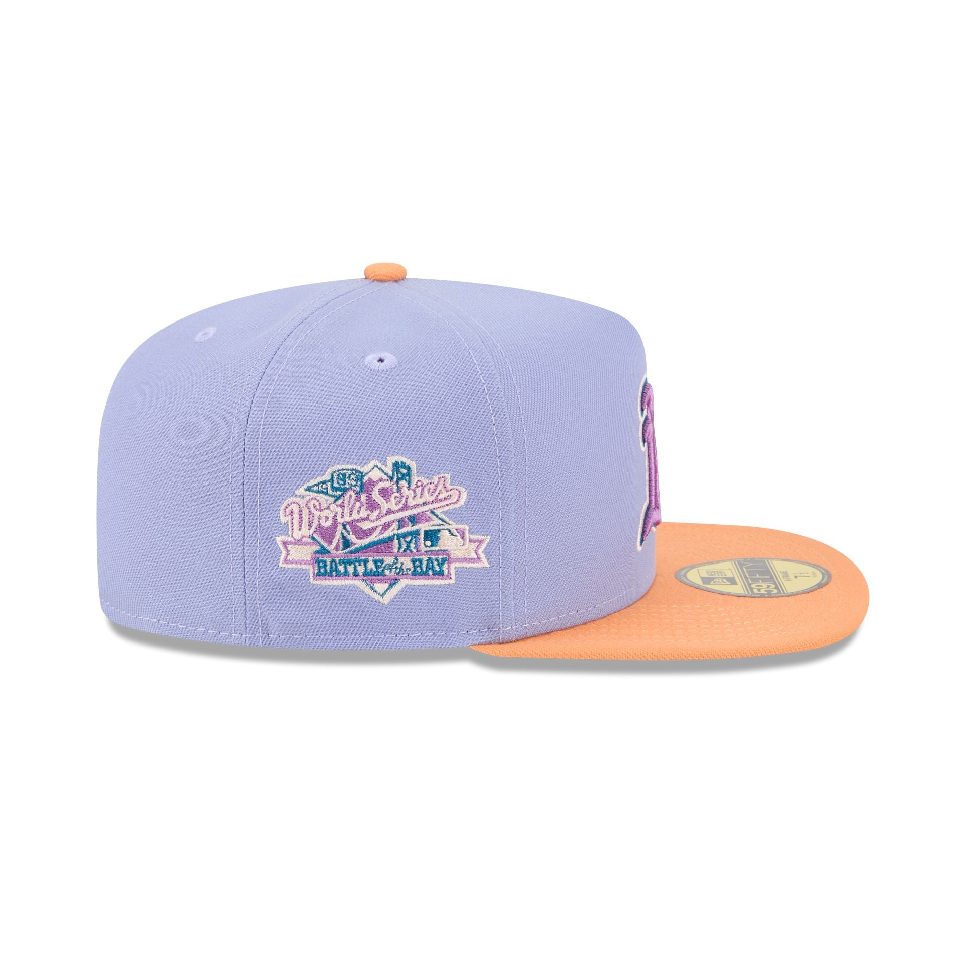 Athletics Lavender 59FIFTY A-Frame Fitted Hat