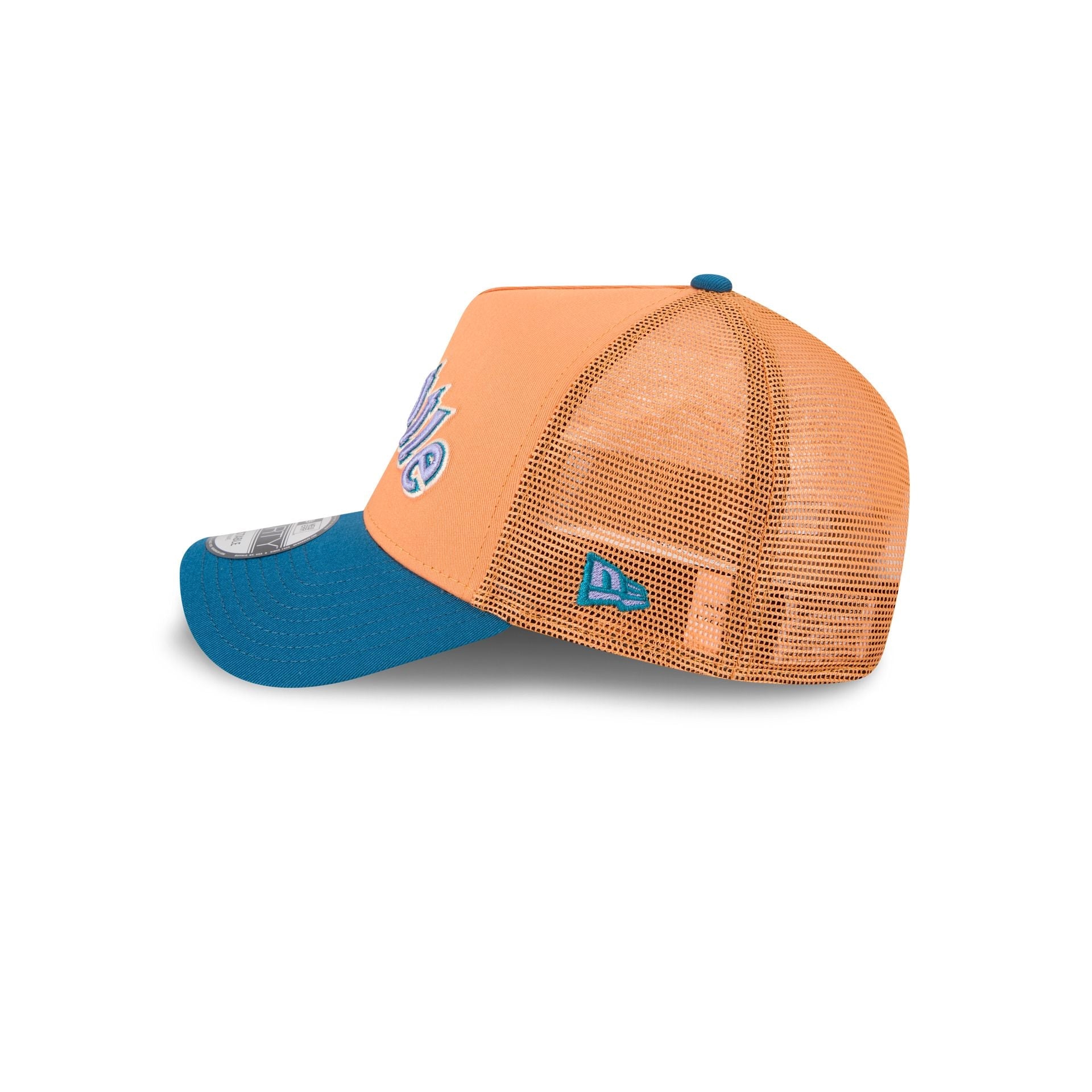 Seattle Mariners Orange Glaze 9FORTY A-Frame Trucker Hat