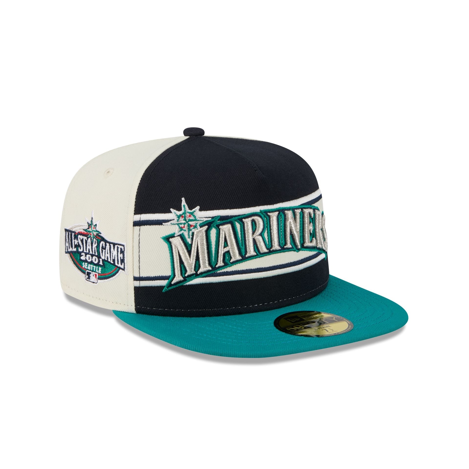 Seattle Mariners Summer Derby 59FIFTY A-Frame Fitted Hat