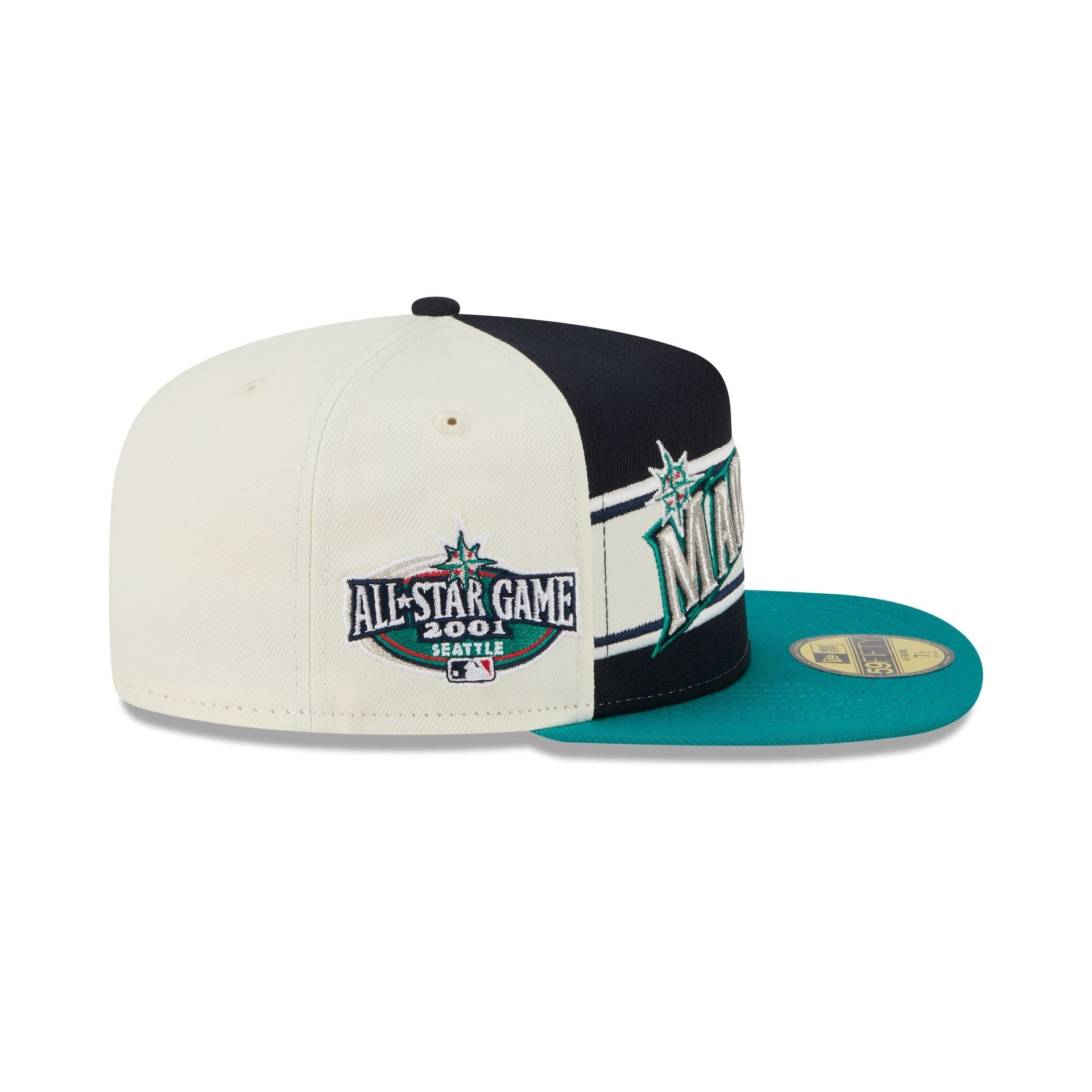 Seattle Mariners Summer Derby 59FIFTY A-Frame Fitted Hat