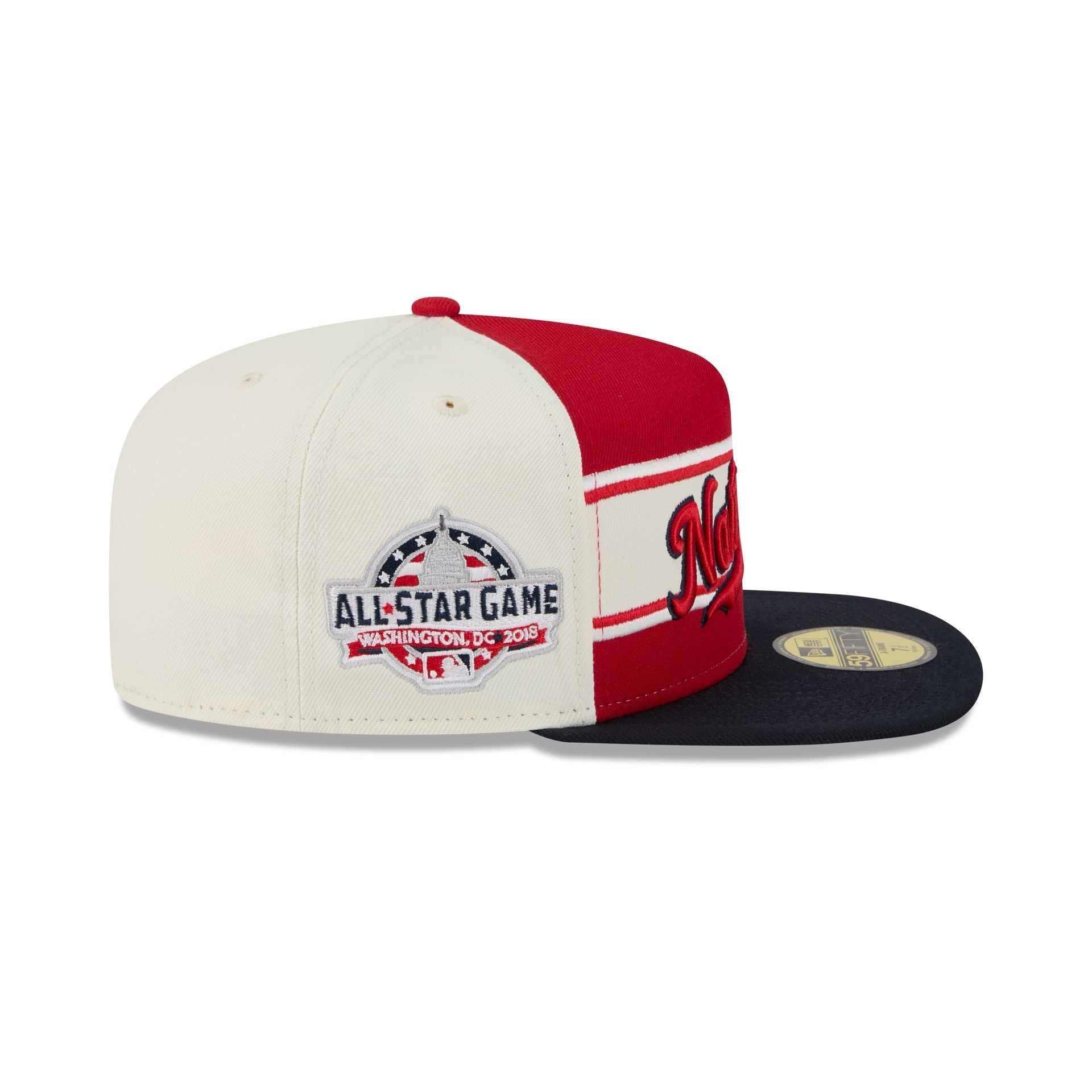 Washington Nationals Summer Derby 59FIFTY A-Frame Fitted Hat