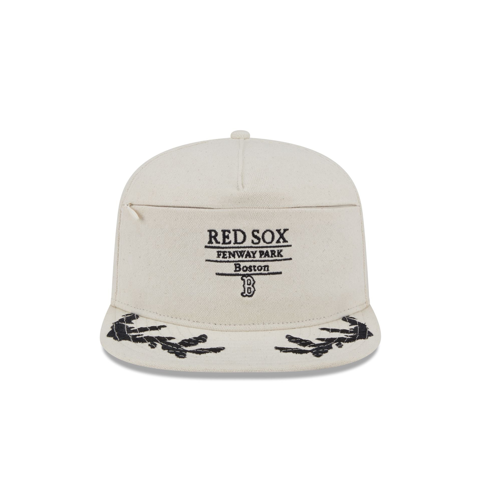 Boston Red Sox Front Zip 59FIFTY A-Frame Fitted Hat