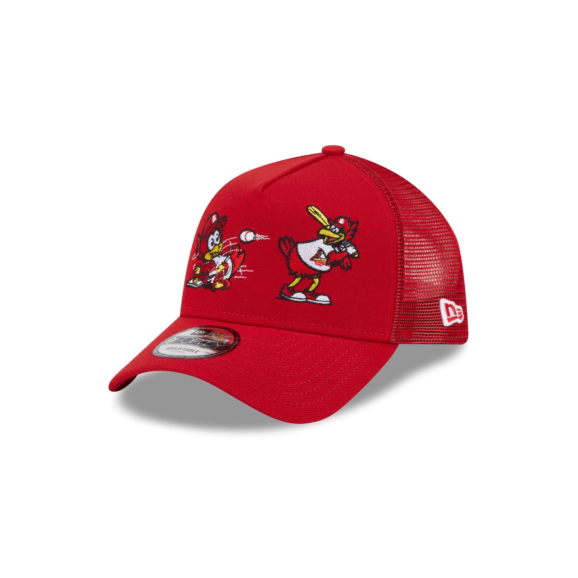 St. Louis Cardinals Generation Mascots 9FORTY A-Frame Trucker Hat