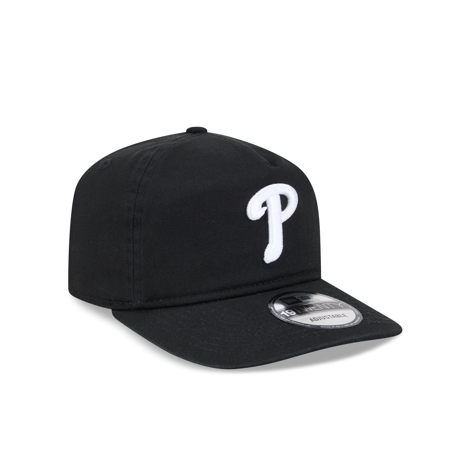 Philadelphia Phillies Black and White 19TWENTY Snapback Hat
