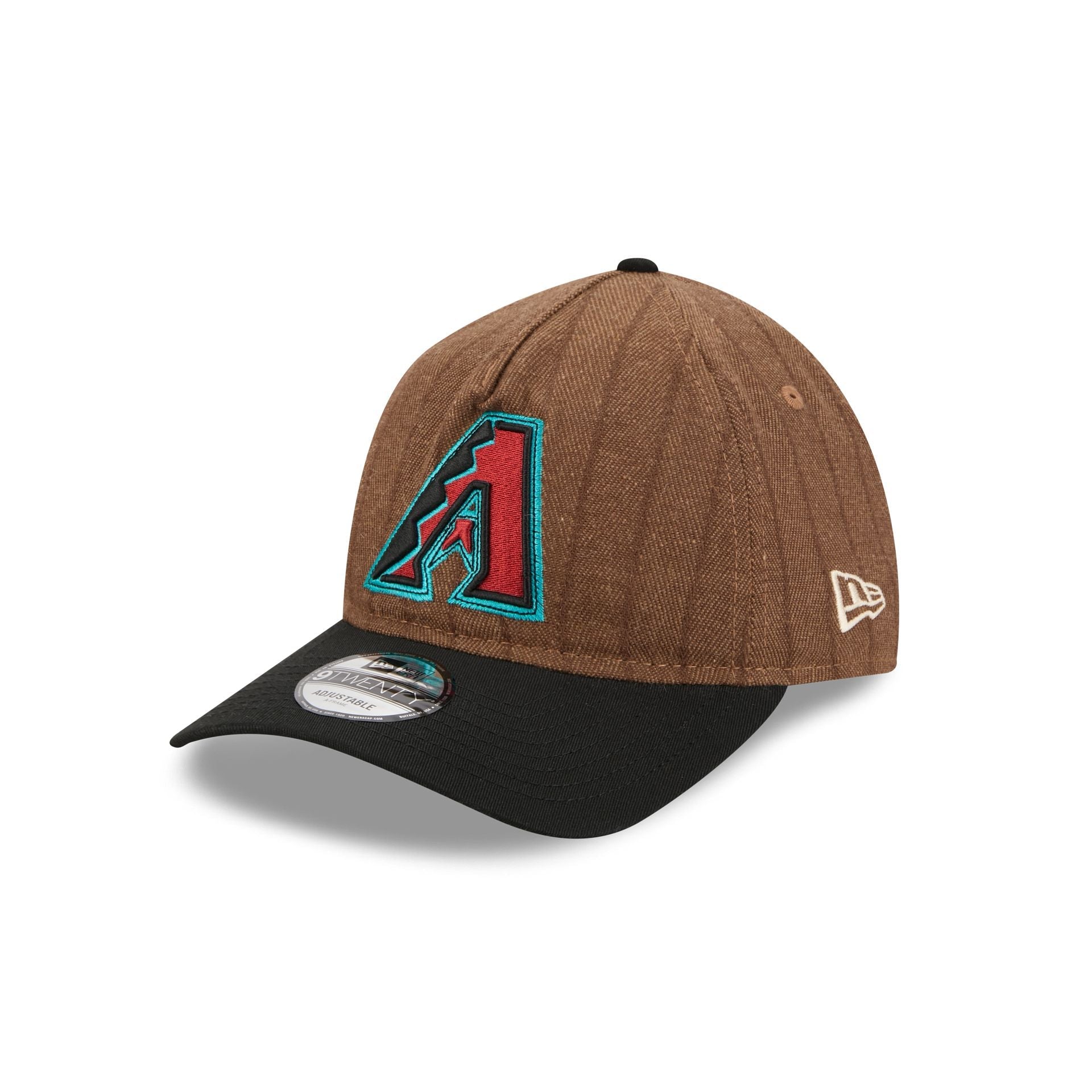Arizona Diamondbacks Three Looms Wool Pinstripe 9TWENTY A-Frame Adjustable Hat
