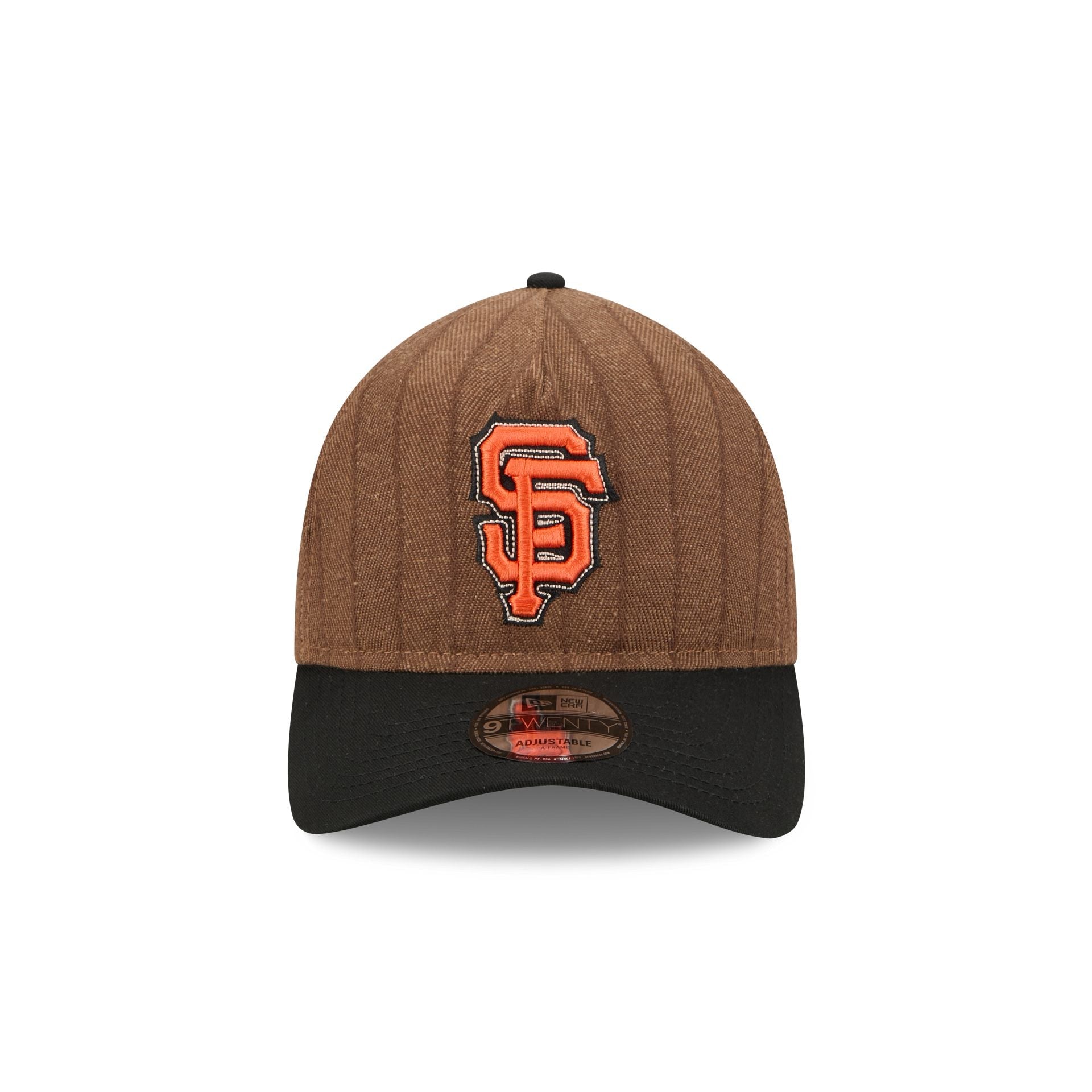 San Francisco Giants Three Looms Wool Pinstripe 9TWENTY A-Frame Adjustable Hat