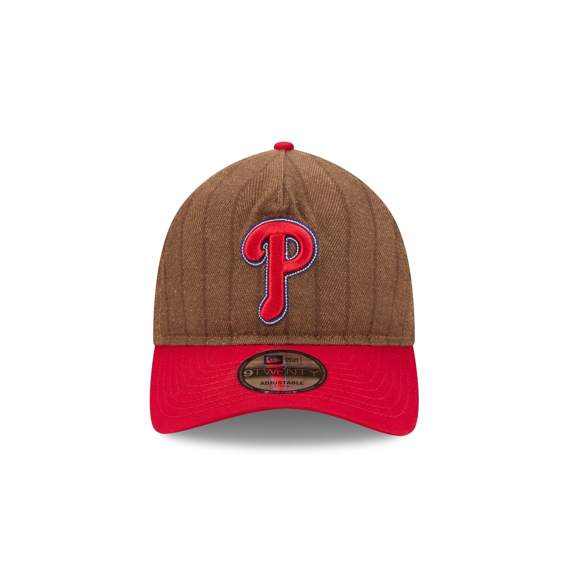 Philadelphia Phillies Three Looms Wool Pinstripe 9TWENTY A-Frame Adjustable Hat