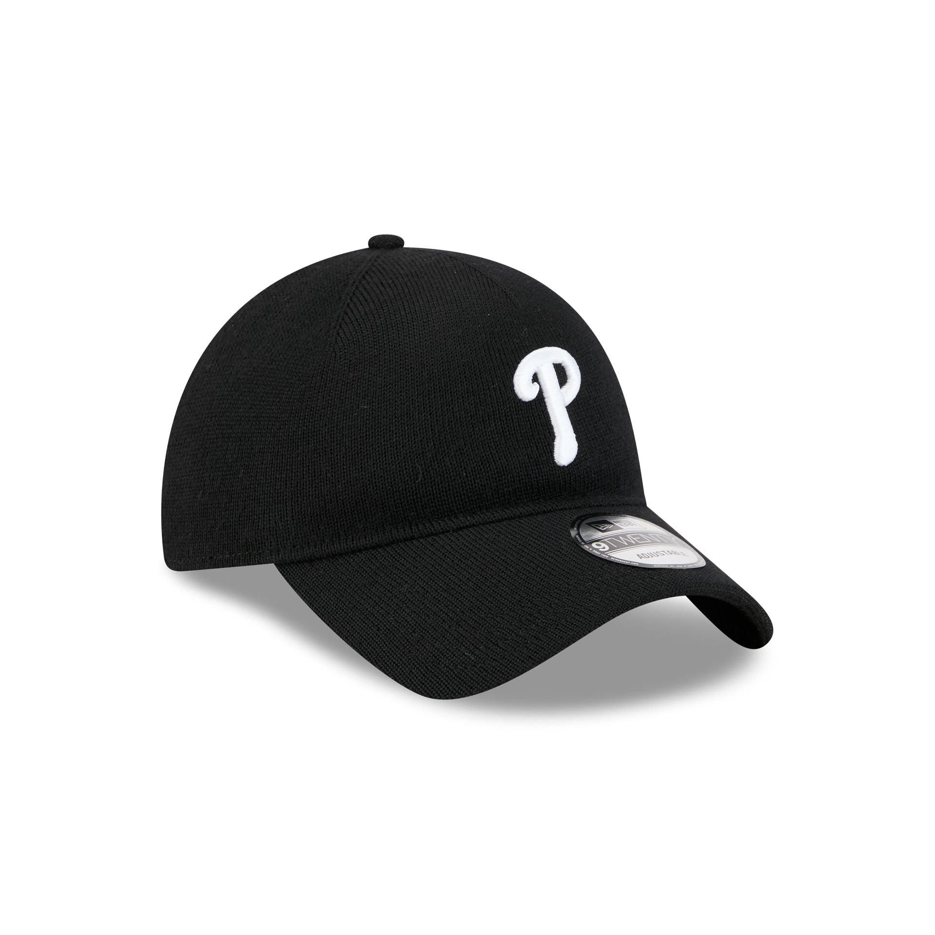 Philadelphia Phillies Merino Wool Black 9TWENTY Adjustable Hat