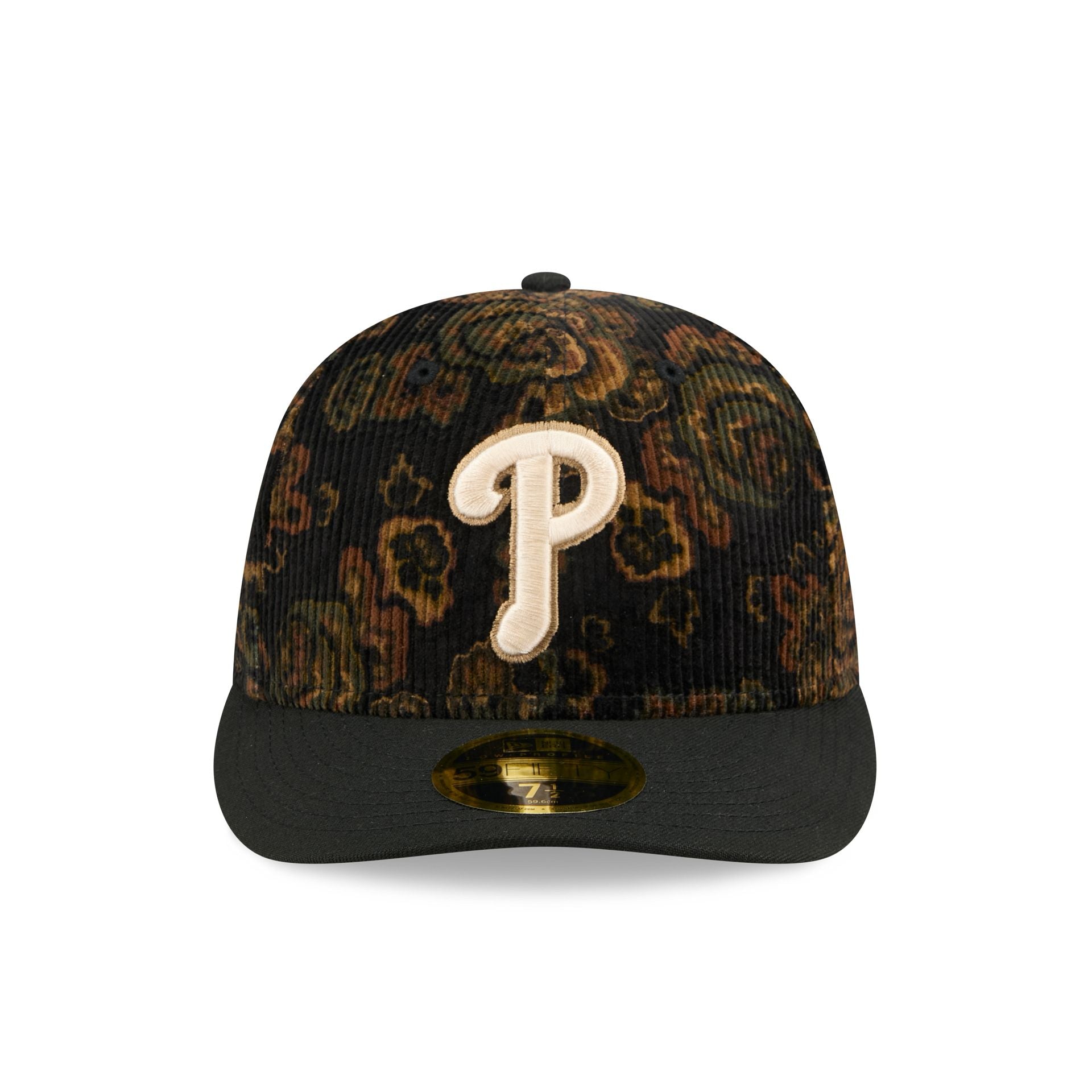 Philadelphia Phillies Three Looms Floral Cord Low Profile 59FIFTY Fitted Hat