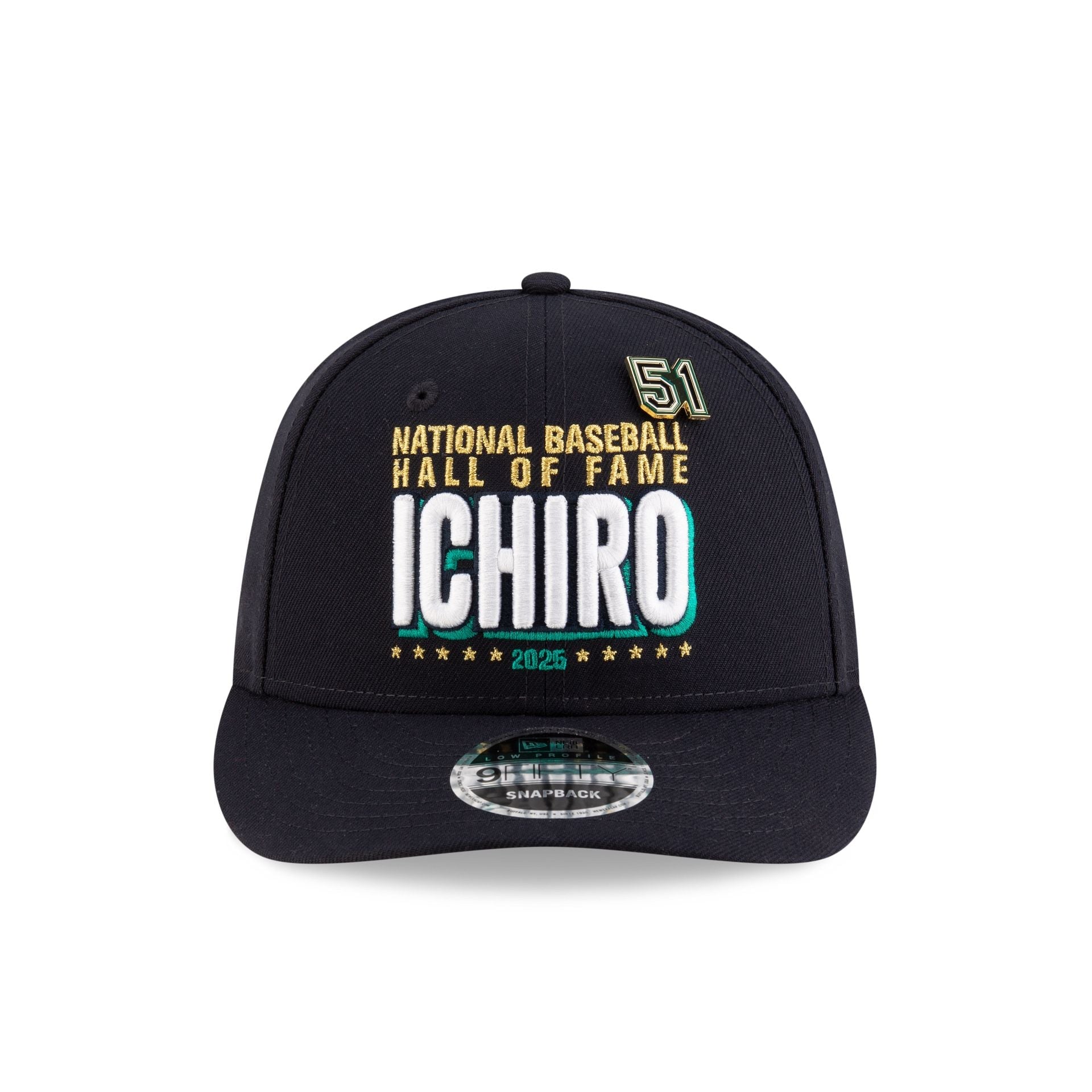 Seattle Mariners Hall of Fame 2025 Ichiro Suzuki Low Profile 9FIFTY Snapback Hat