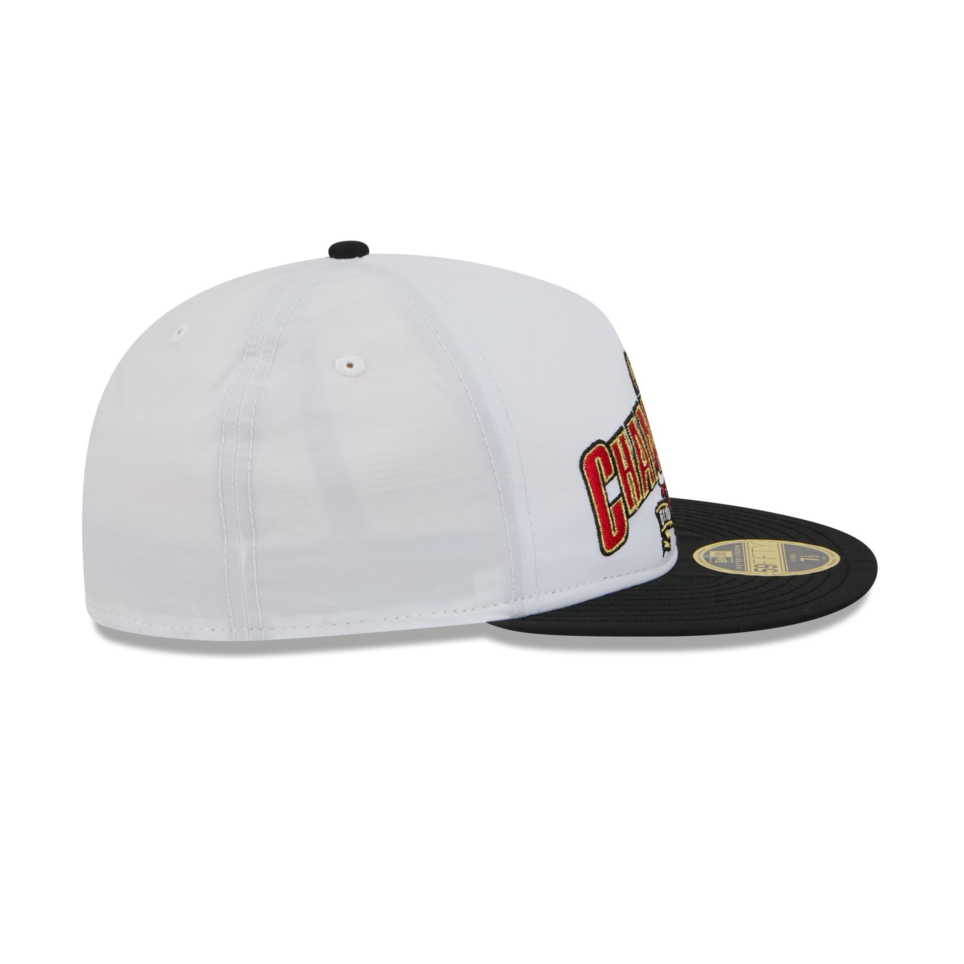 Chicago Bulls Champions White Retro Crown 59FIFTY Fitted Hat